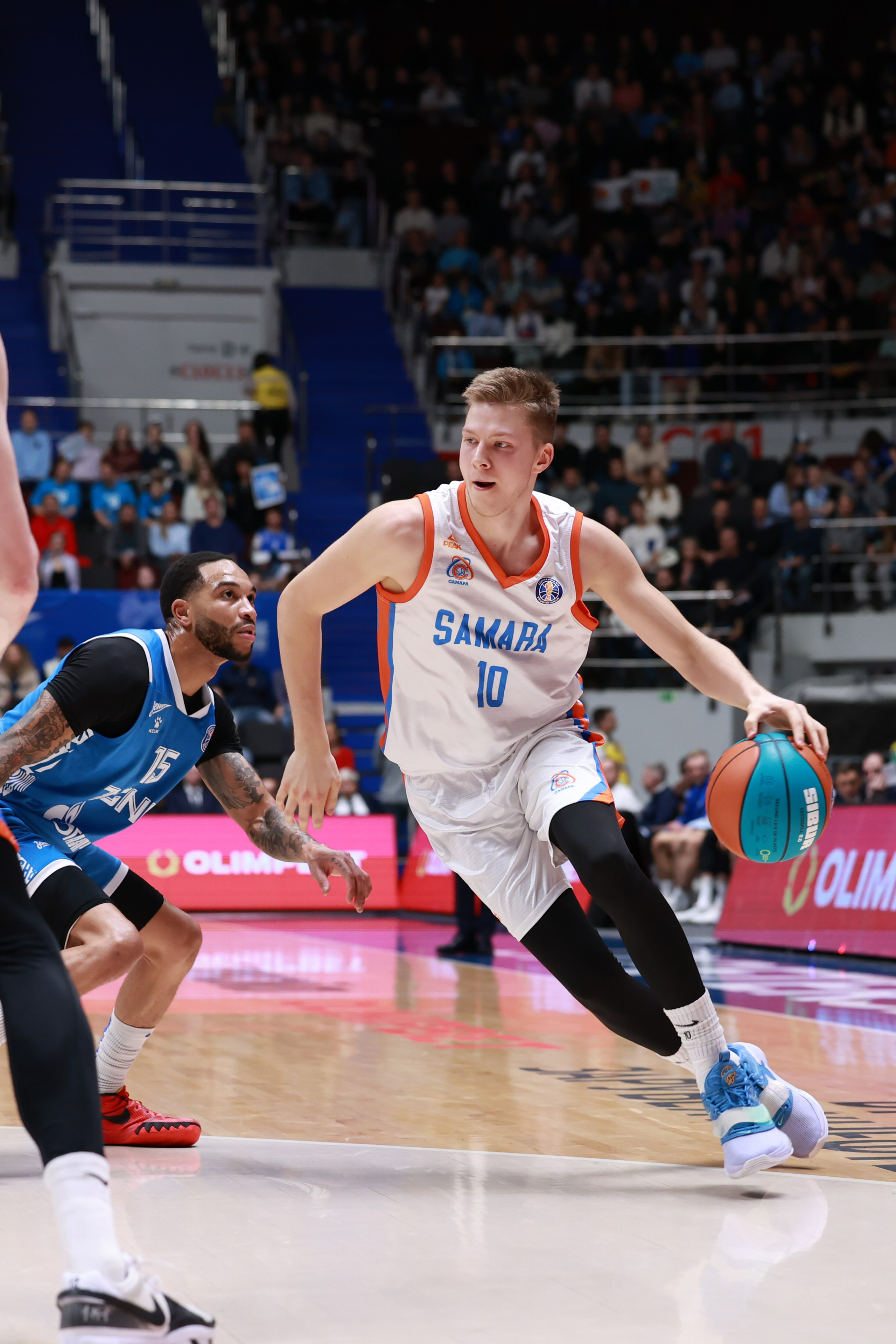 БК Зенит — БК Самара 30.10.2024. Спортивный и репортажный фотограф Антон Тереханов