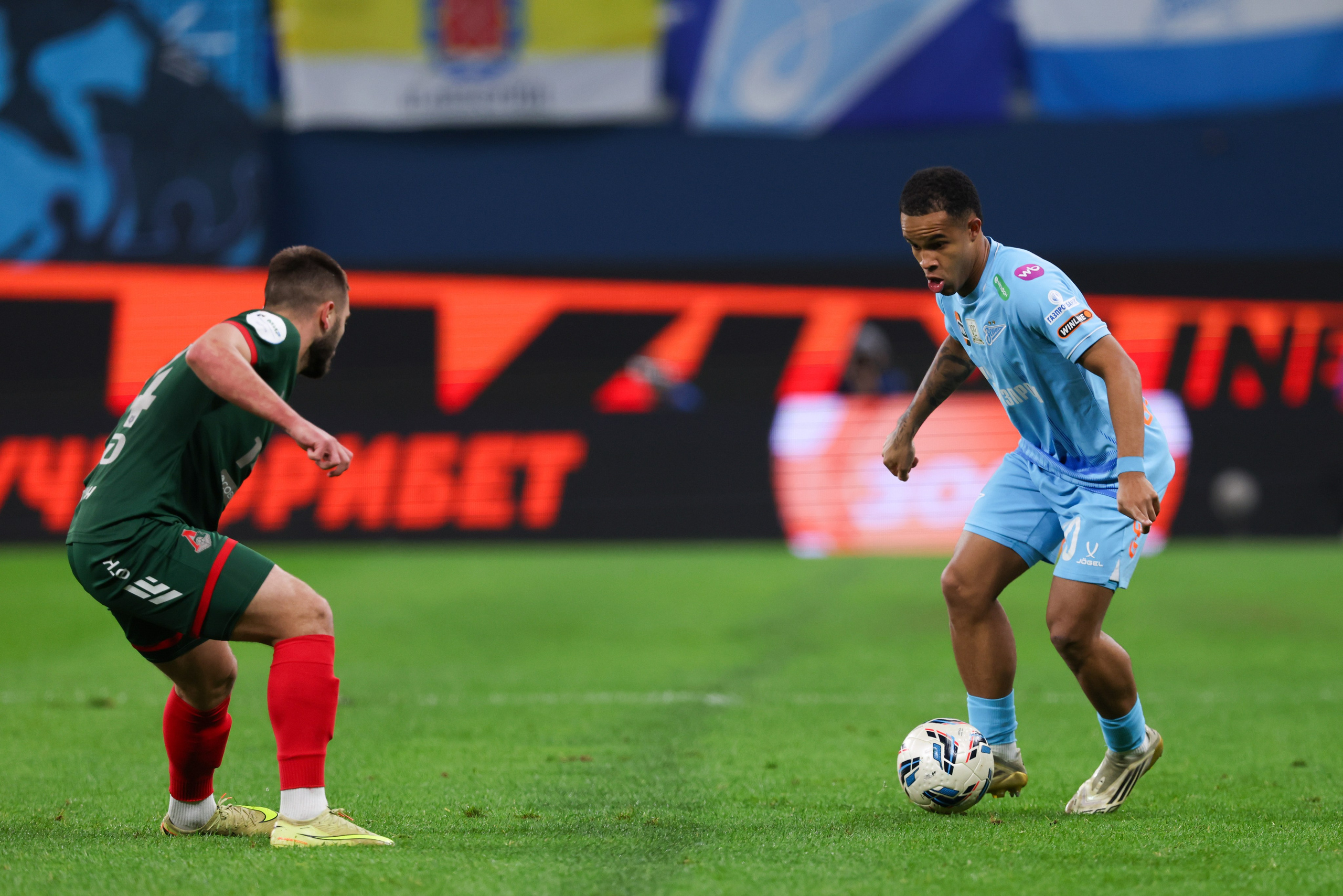 ФК «Зенит» — ФК «Локомотив» 14 тур РПЛ 01.11.2025. Спортивный и репортажный фотограф Антон Тереханов