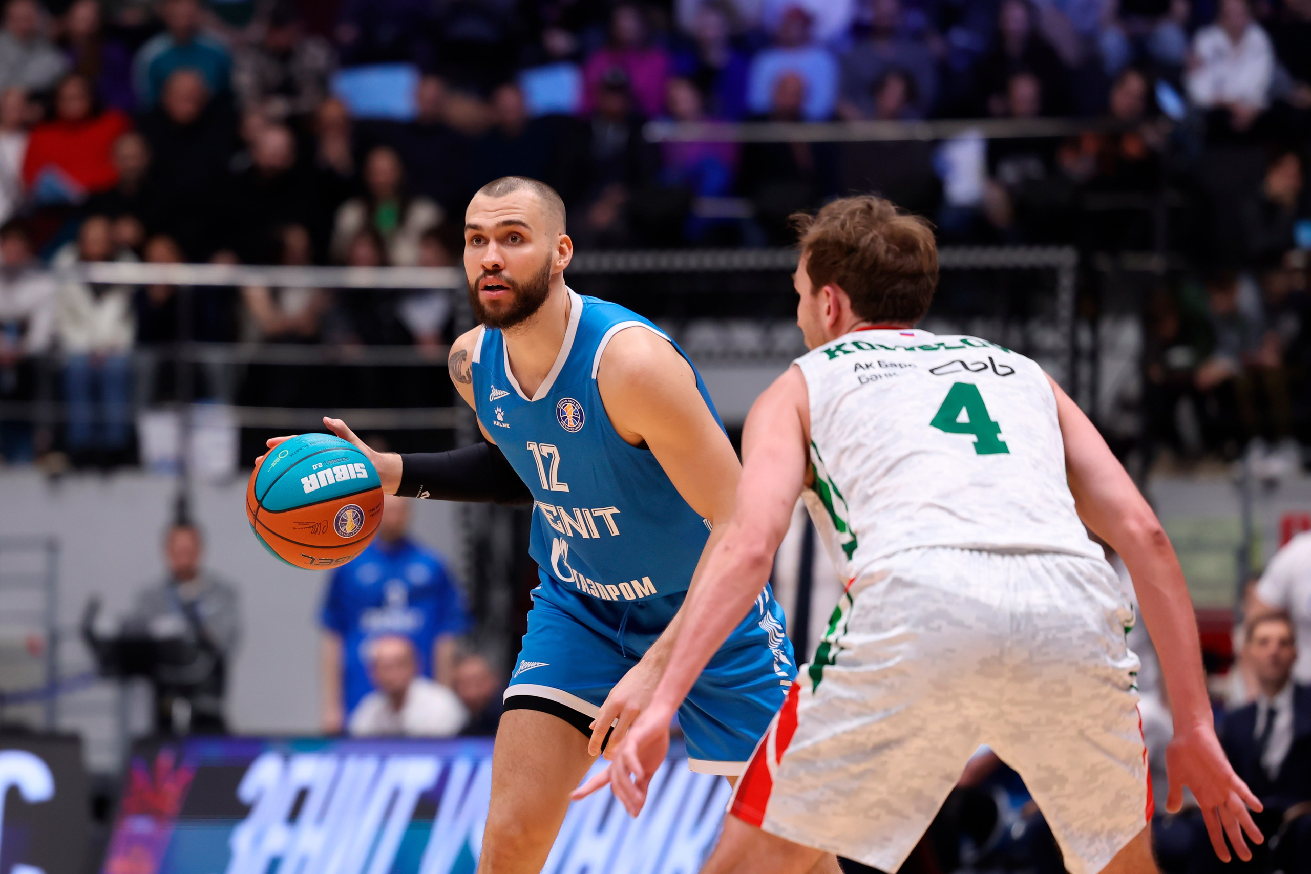 БК Зенит — БК Уникс 13.02.2025. Спортивный и репортажный фотограф Антон Тереханов