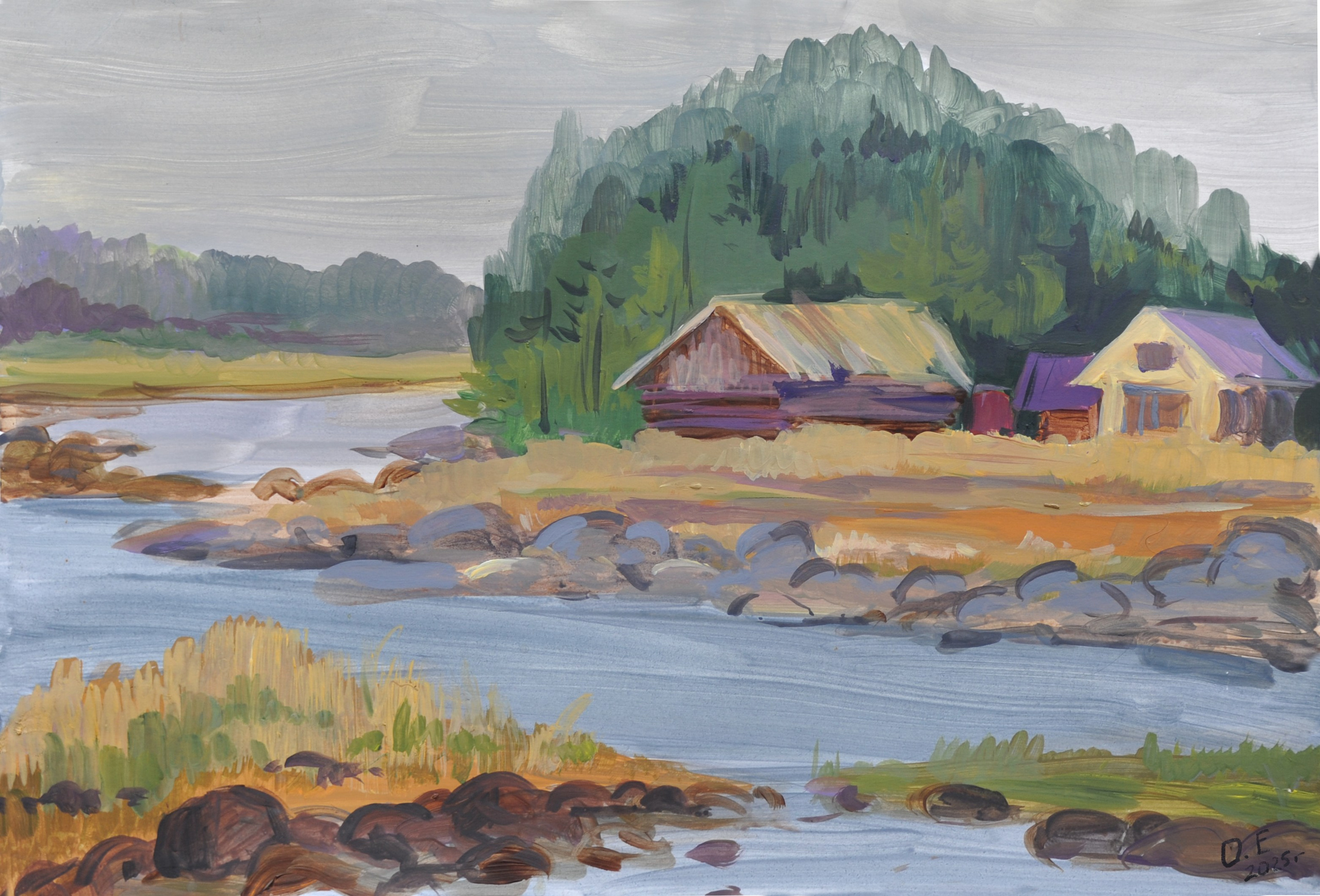 Беломорье. Ефремова Ольга. Художник