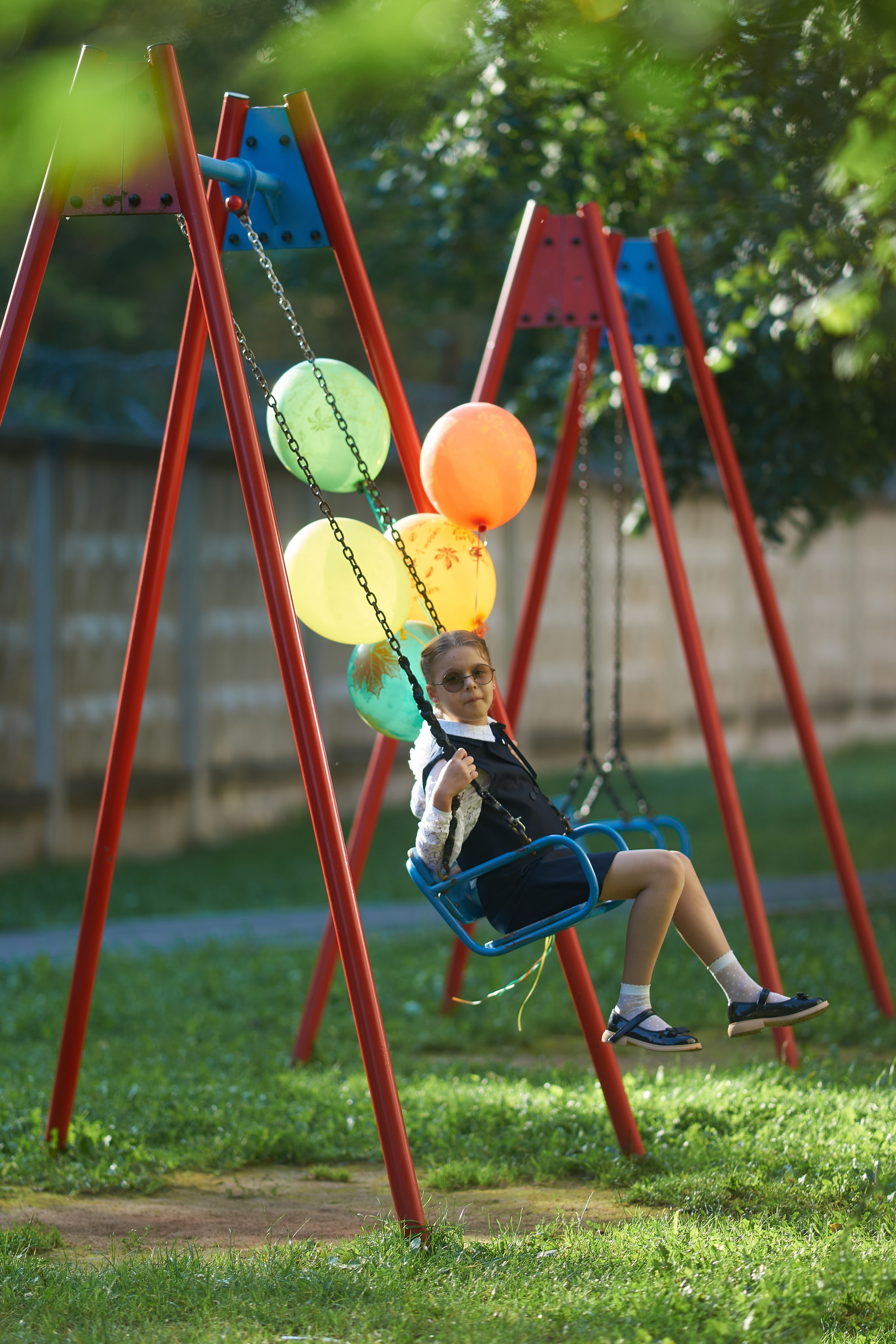 Первоклассница. Фотограф Владимир Артамонов