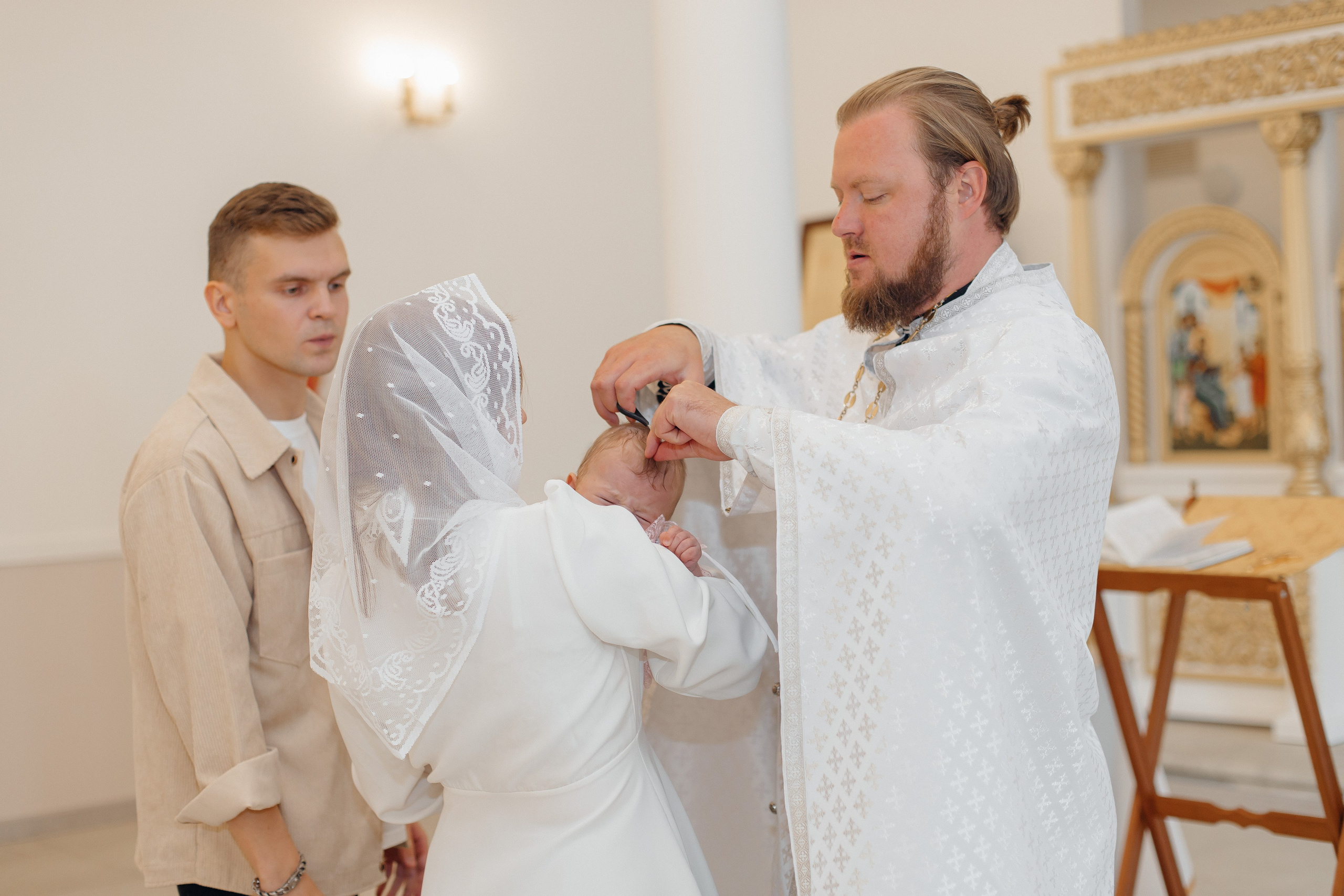 Таинство Крещения. Профессиональный фотограф в Подольске Елена Локтионова