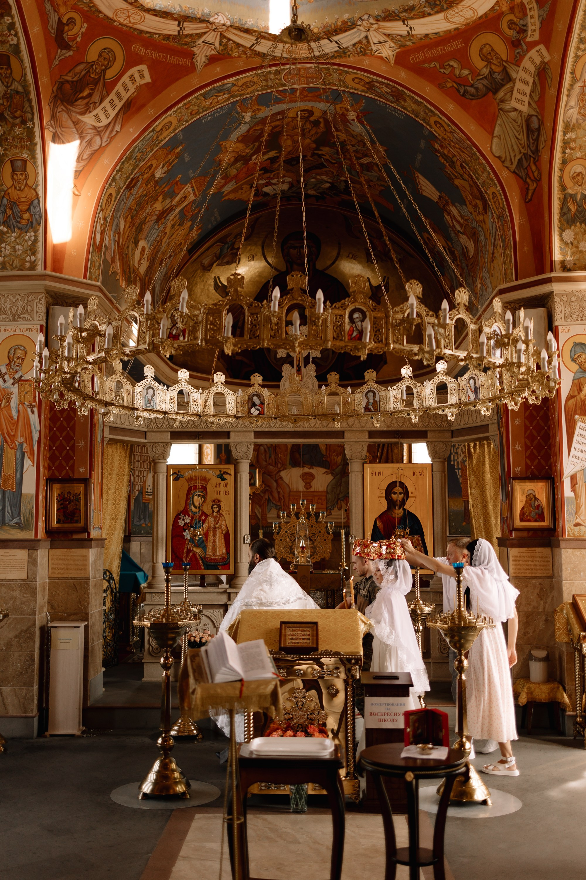 Таинство Венчания Олега и Ольги. Семейный фотограф в Краснодаре Храмова Анна