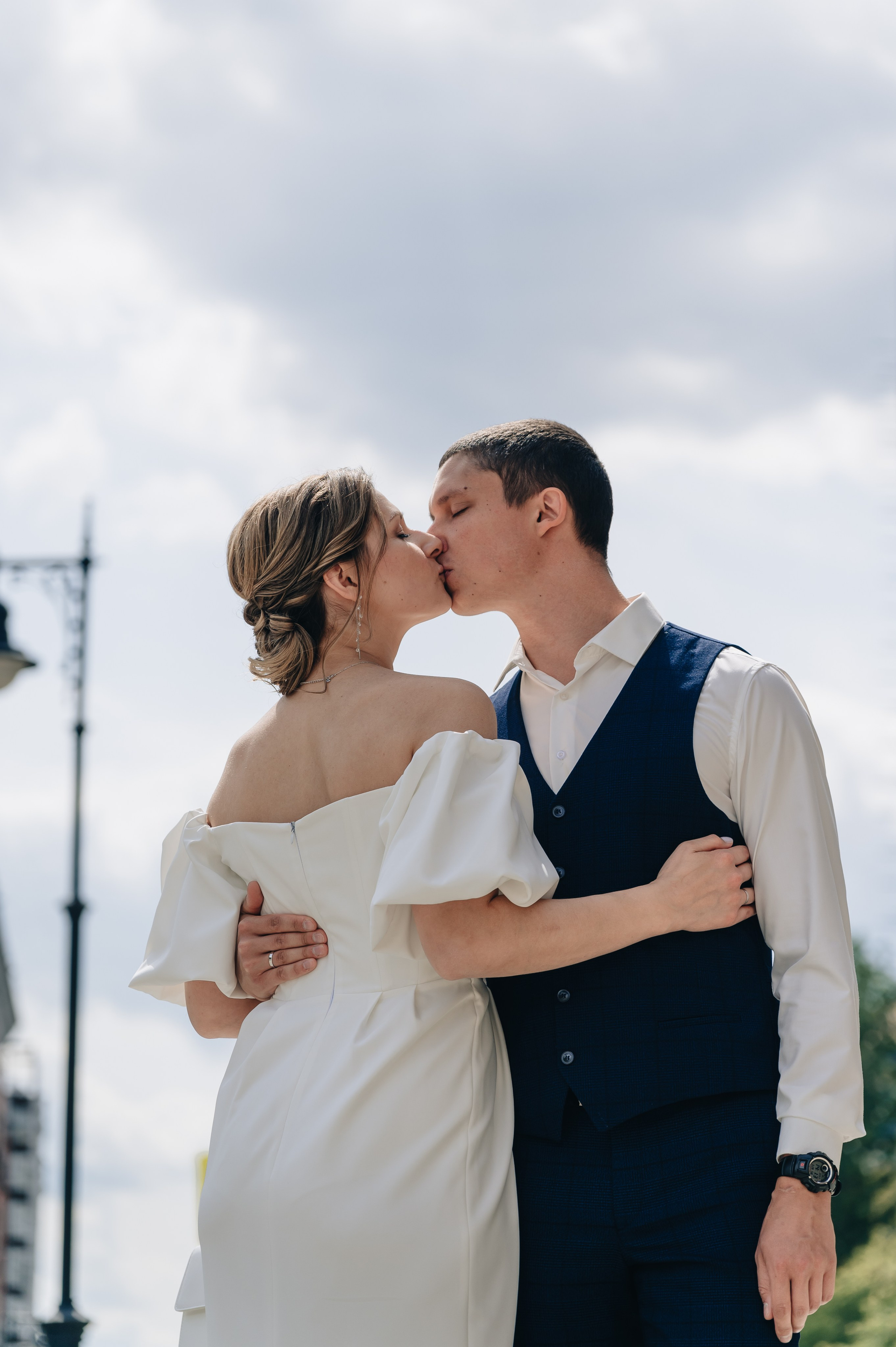 Свадебная фотосессия в Грибоедовском ЗАГСе. Портретный фотограф Москва Светлана Кашура