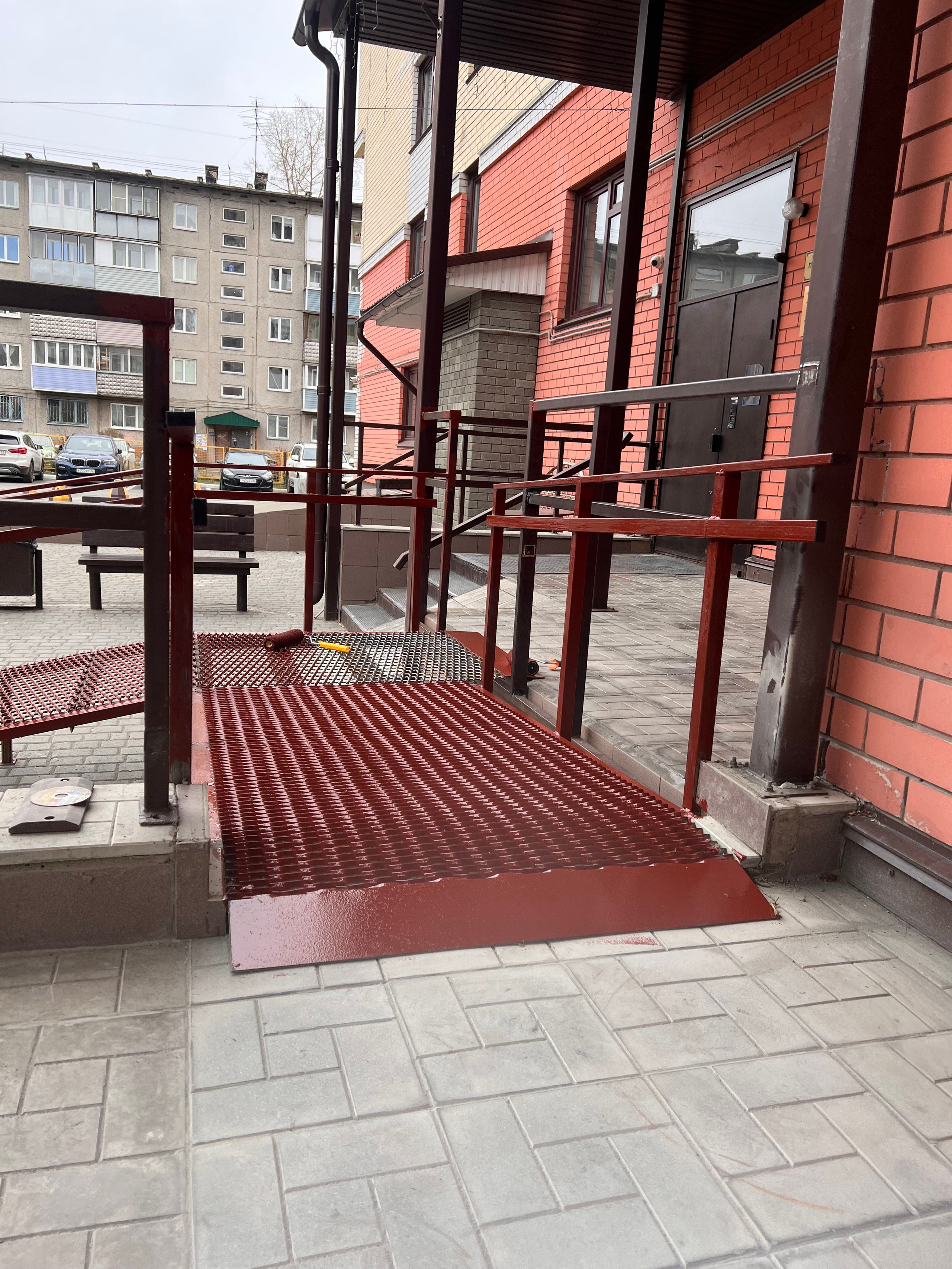 Монтаж пандусов