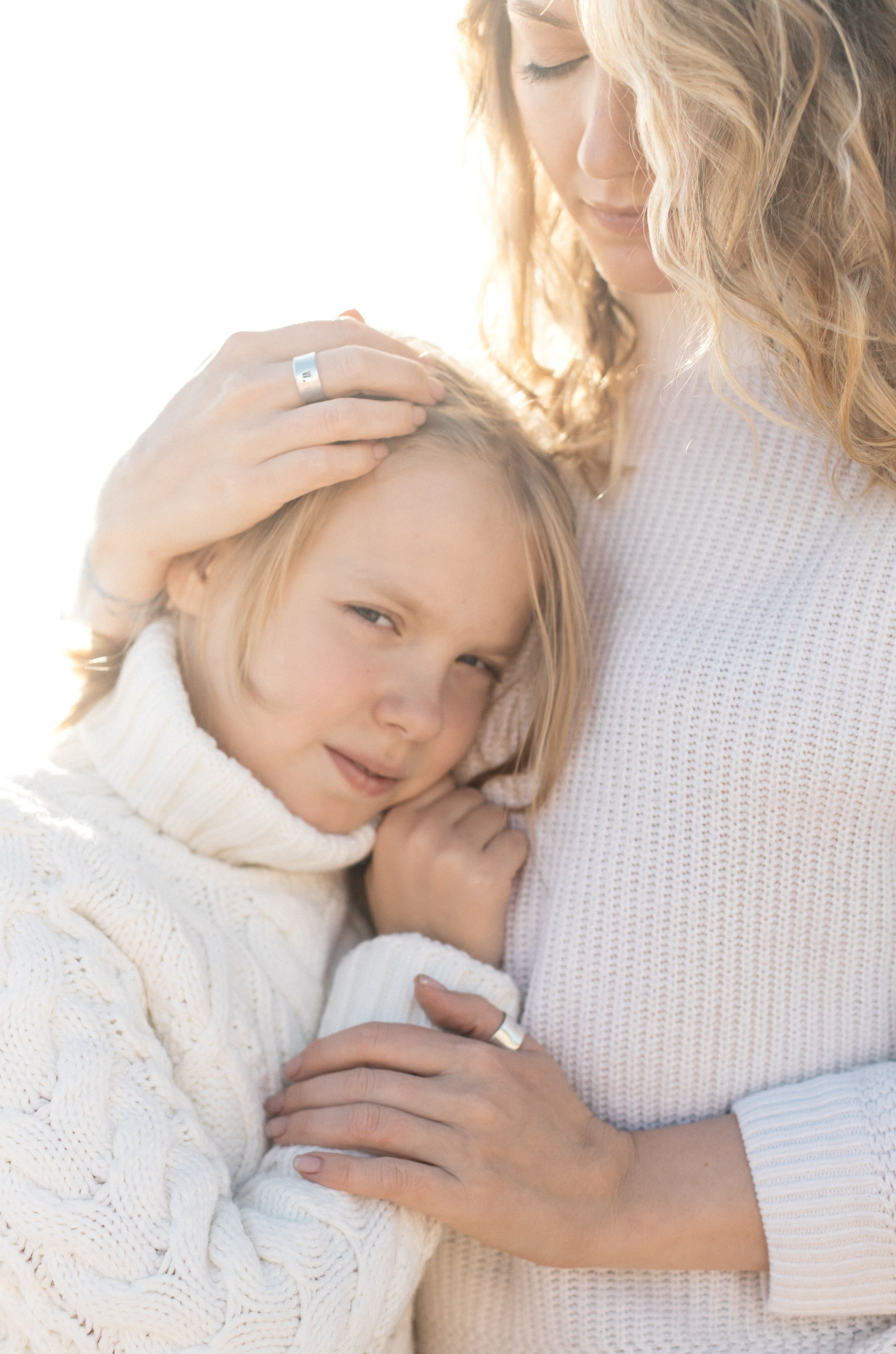 Таня с дочей. Семейный и портретный фотограф в Новосибирске Мария Хлебус