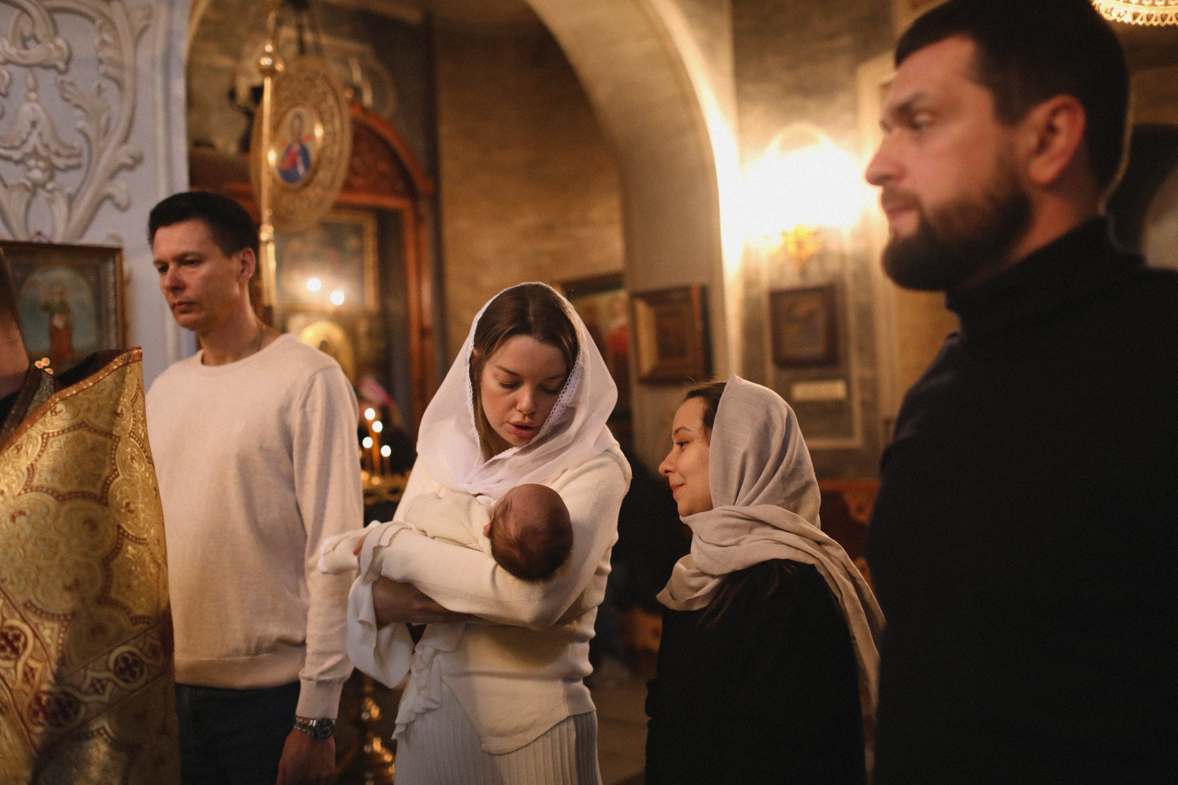 Таинство Крещения. Семейный фотограф в Москве Алевтина Носова