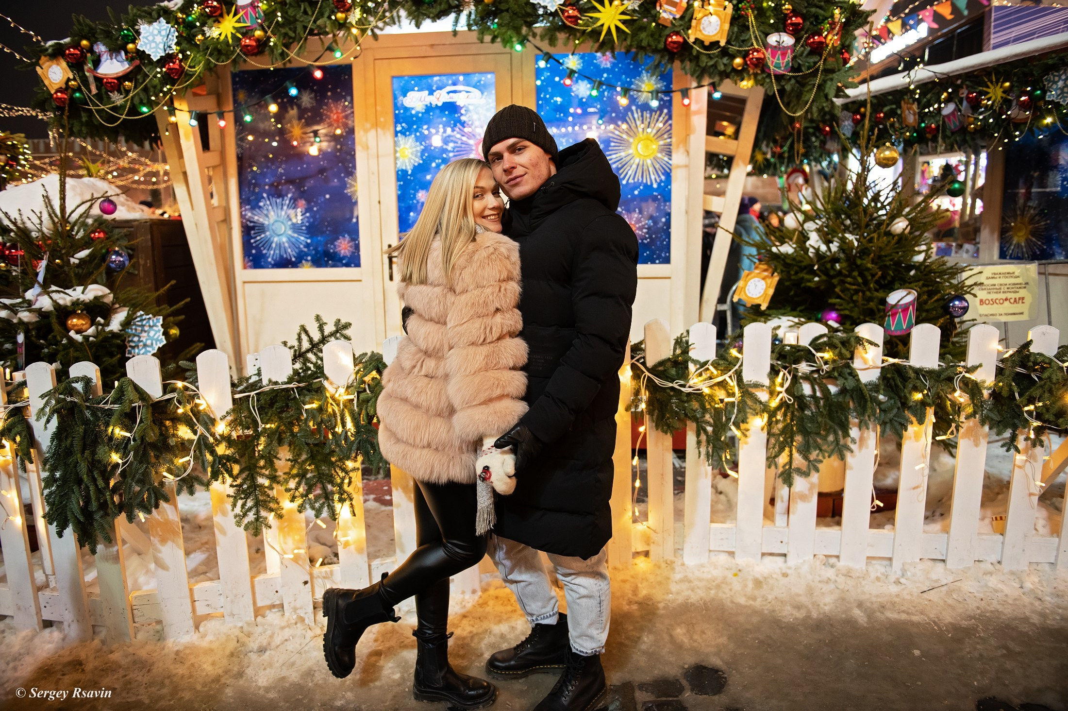 Новогодняя прогулка. Фотограф в Москве Сергей Рсавин