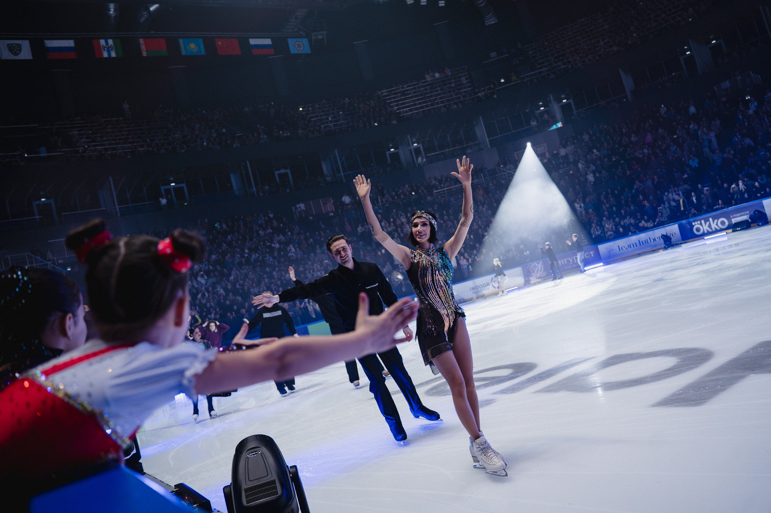 Шоу Этери Тутберидзе в Новосибирске. Воробьева Ксения — Спортивный и танцевальный фотограф Новосибирск