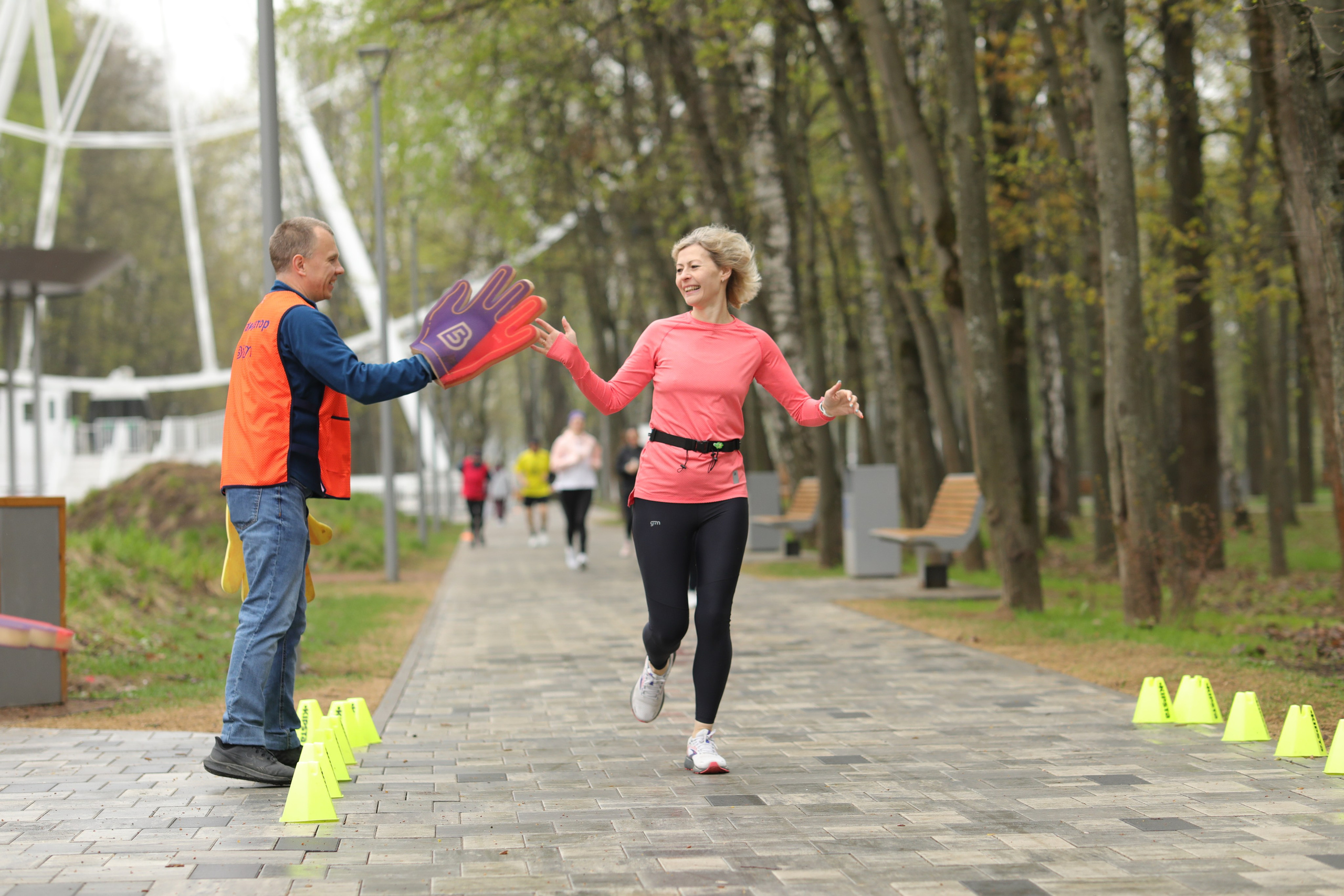 100 забег 5 вёрст Химки. Фотограф Сергей Ловкий