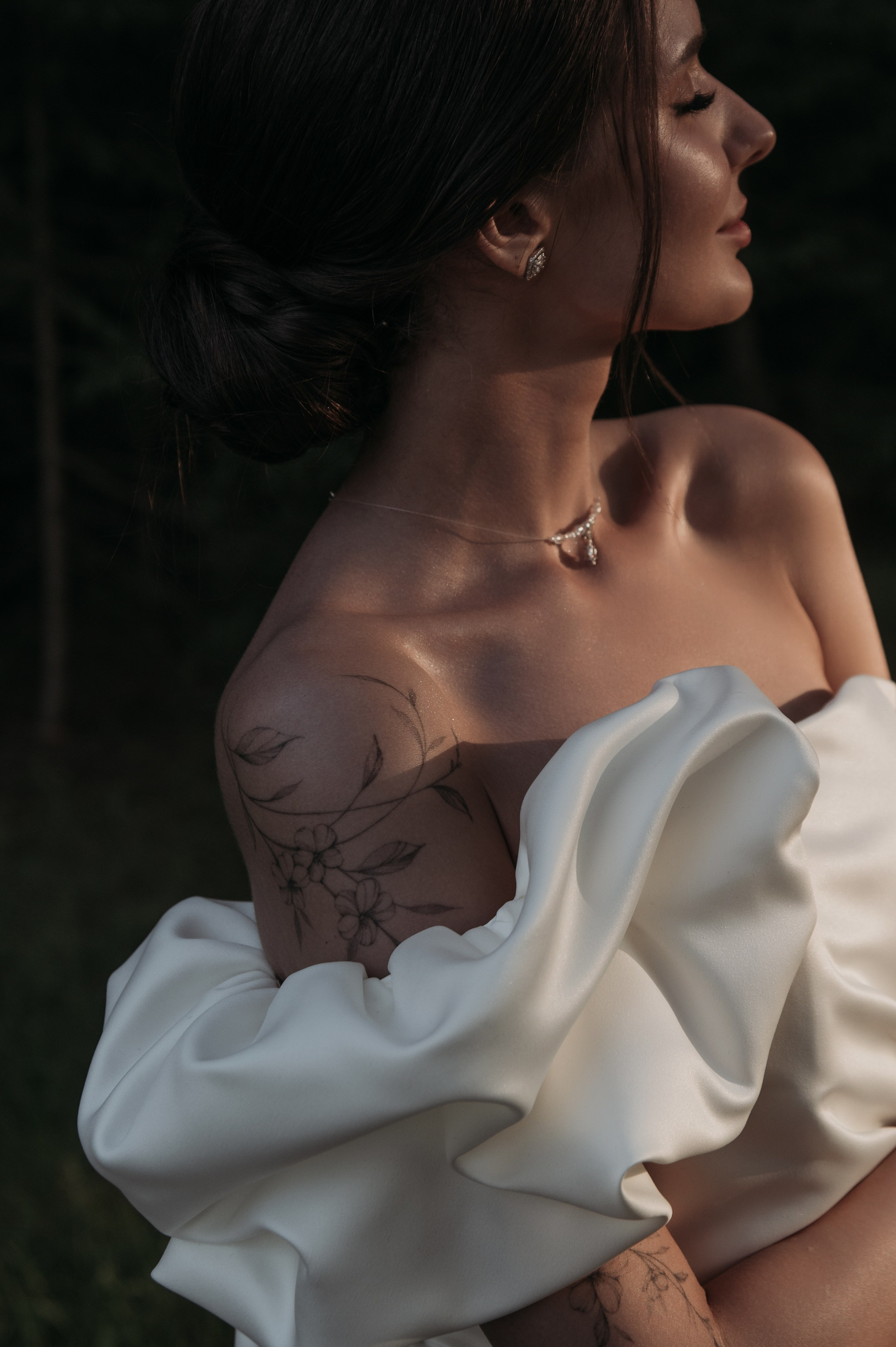 Свадебная фотосессия с утром невесты и красивым свадебным банкетом. Свадебный фотограф в Твери, Москве и Санкт-Петербурге Денисова Екатерина