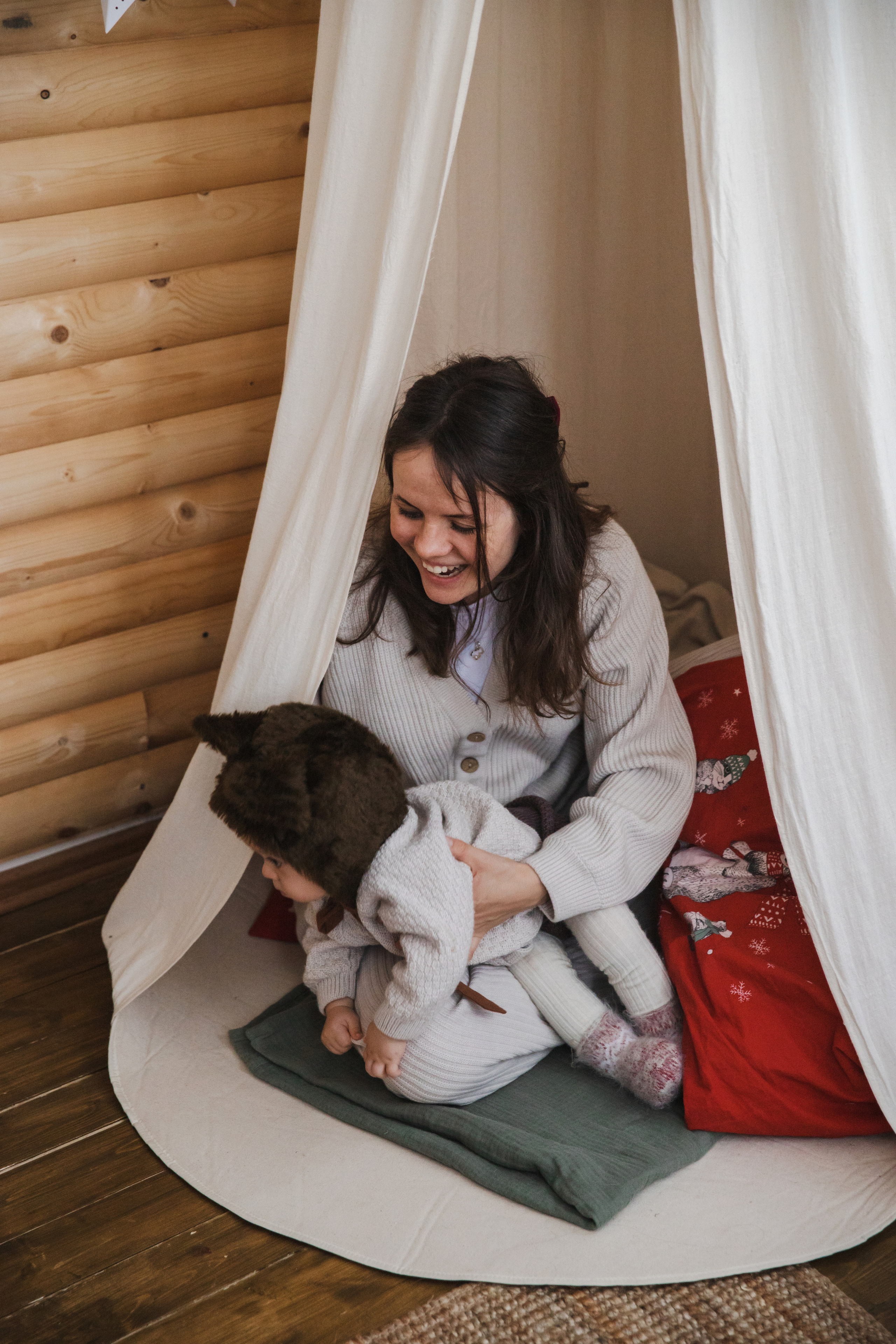 Зима на дачке. Женский и семейный фотограф в Туле Катя Вуколова