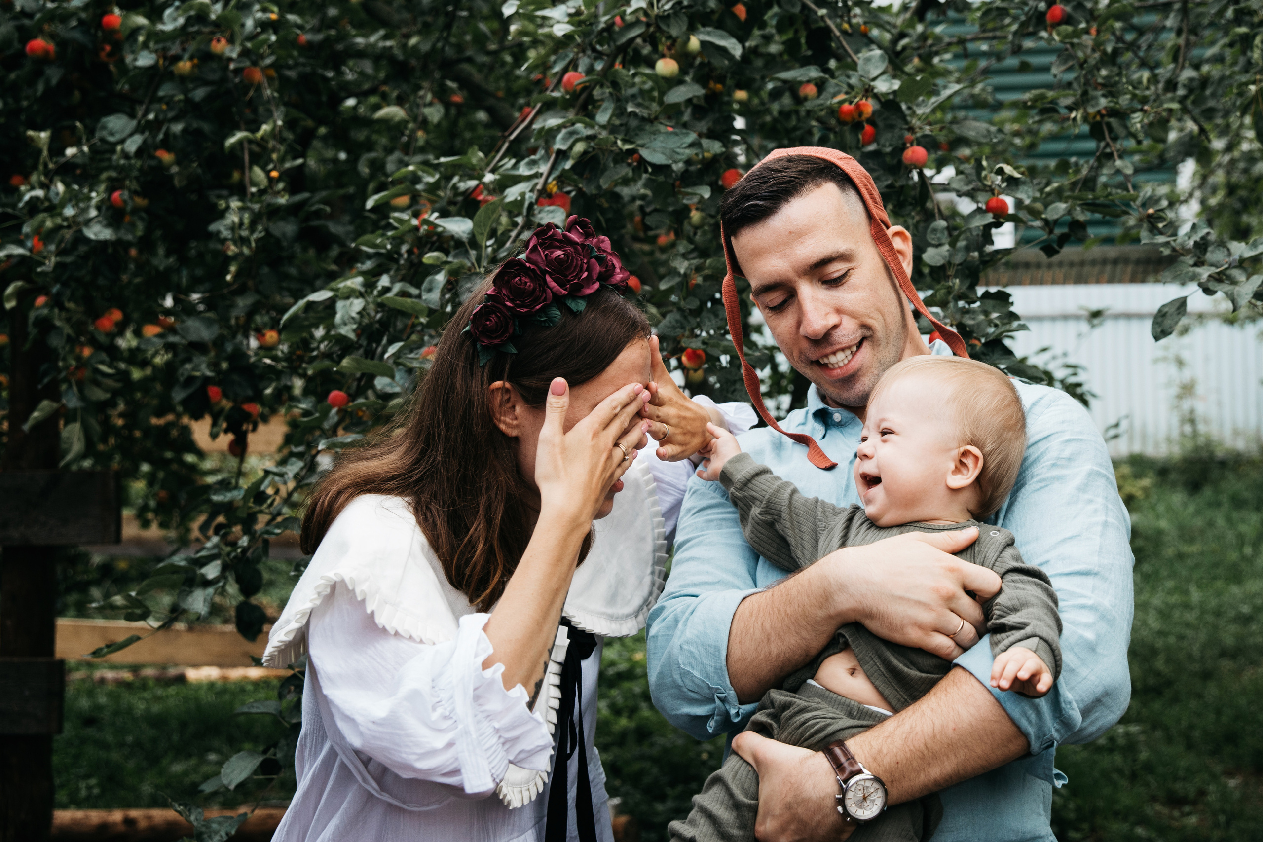 Яблочный август. Женский и семейный фотограф в Туле Катя Вуколова