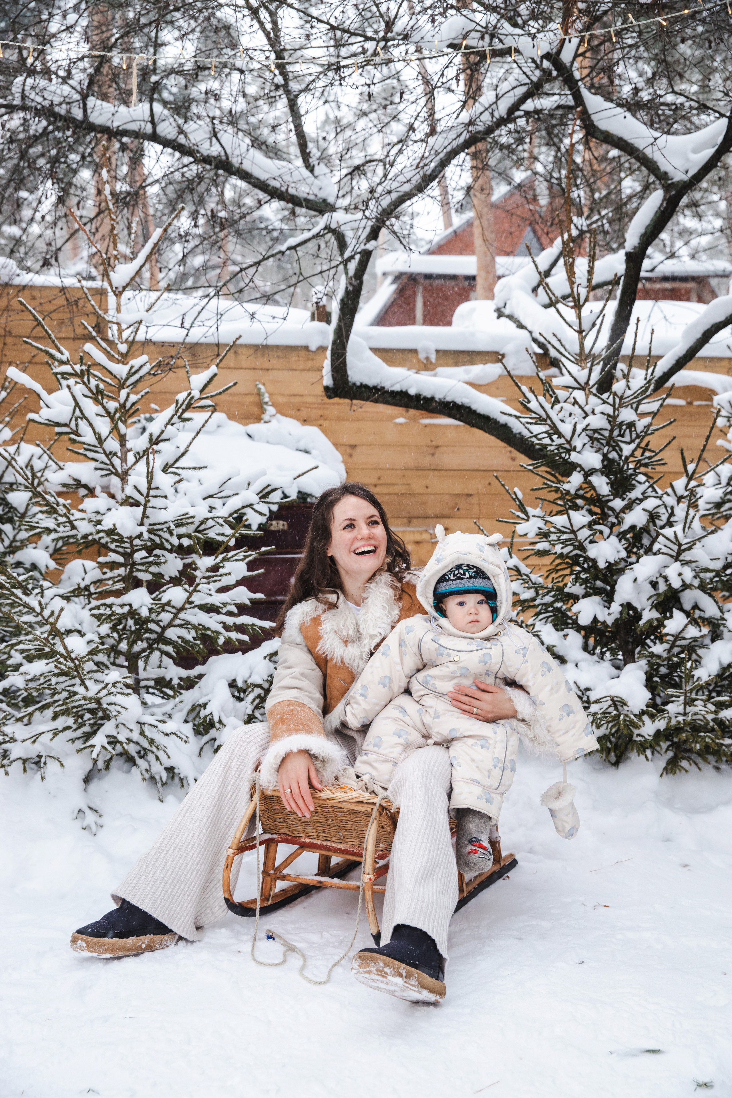 Зима на дачке. Женский и семейный фотограф в Туле Катя Вуколова