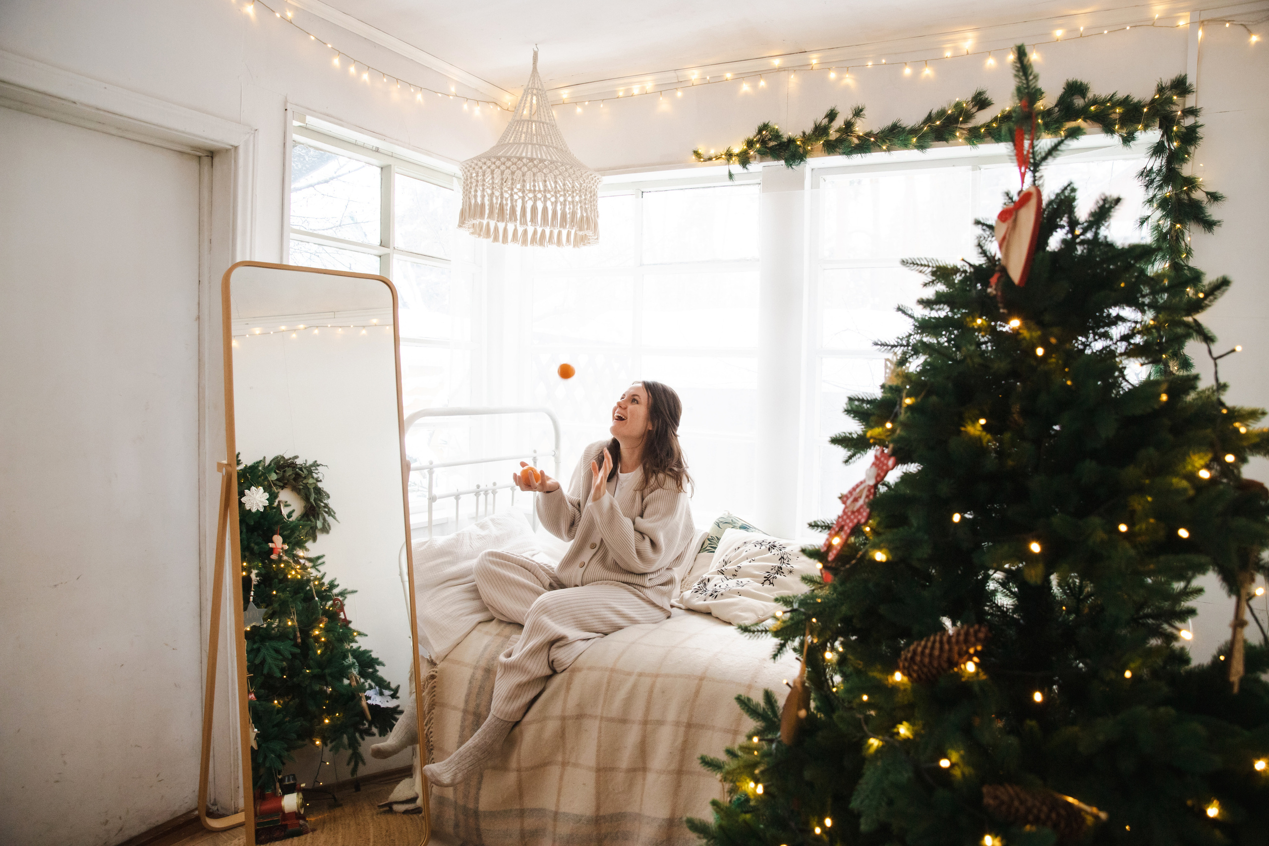 Зима на дачке. Женский и семейный фотограф в Туле Катя Вуколова