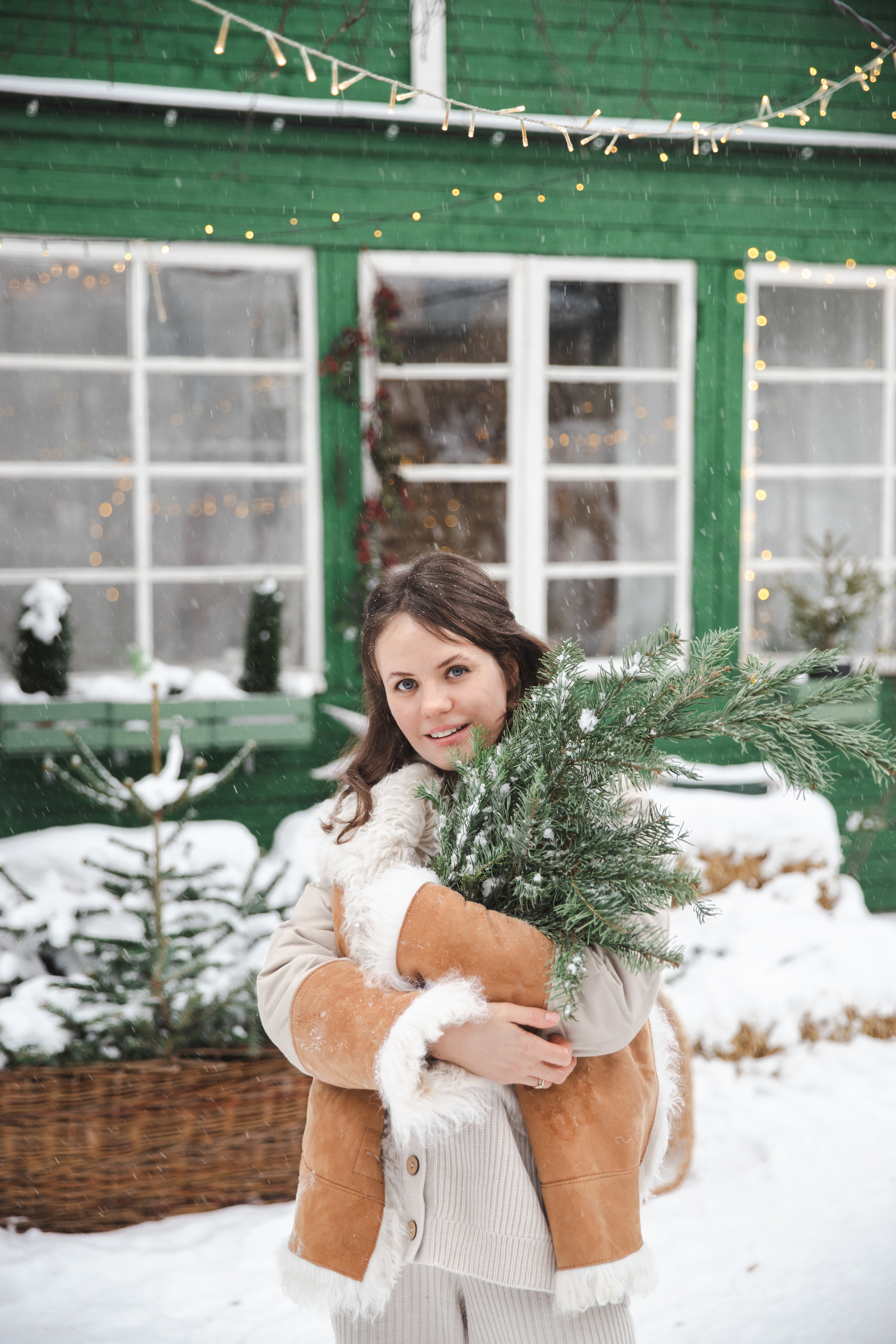 Зима на дачке. Женский и семейный фотограф в Туле Катя Вуколова