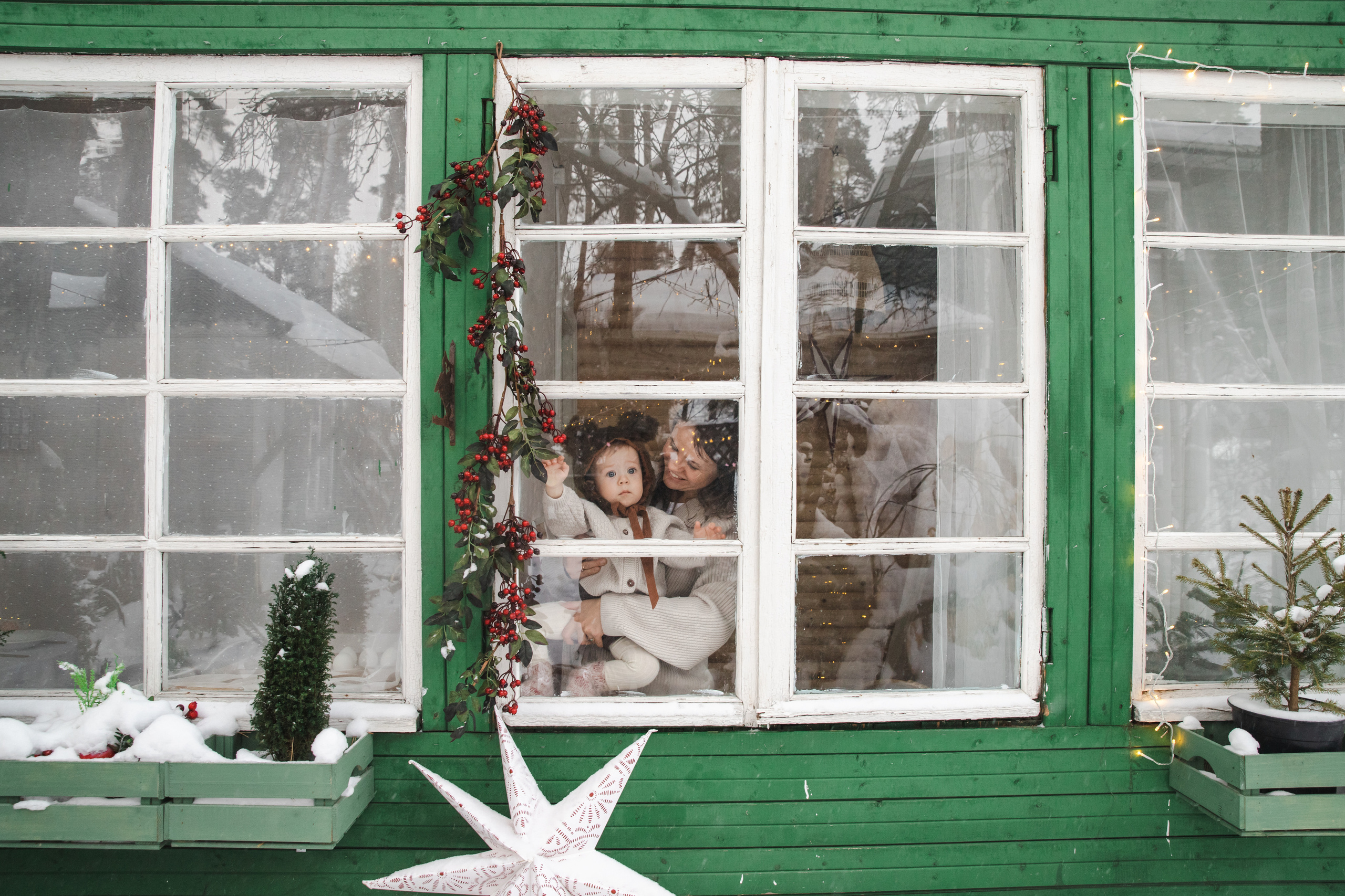 Зима на дачке. Женский и семейный фотограф в Туле Катя Вуколова