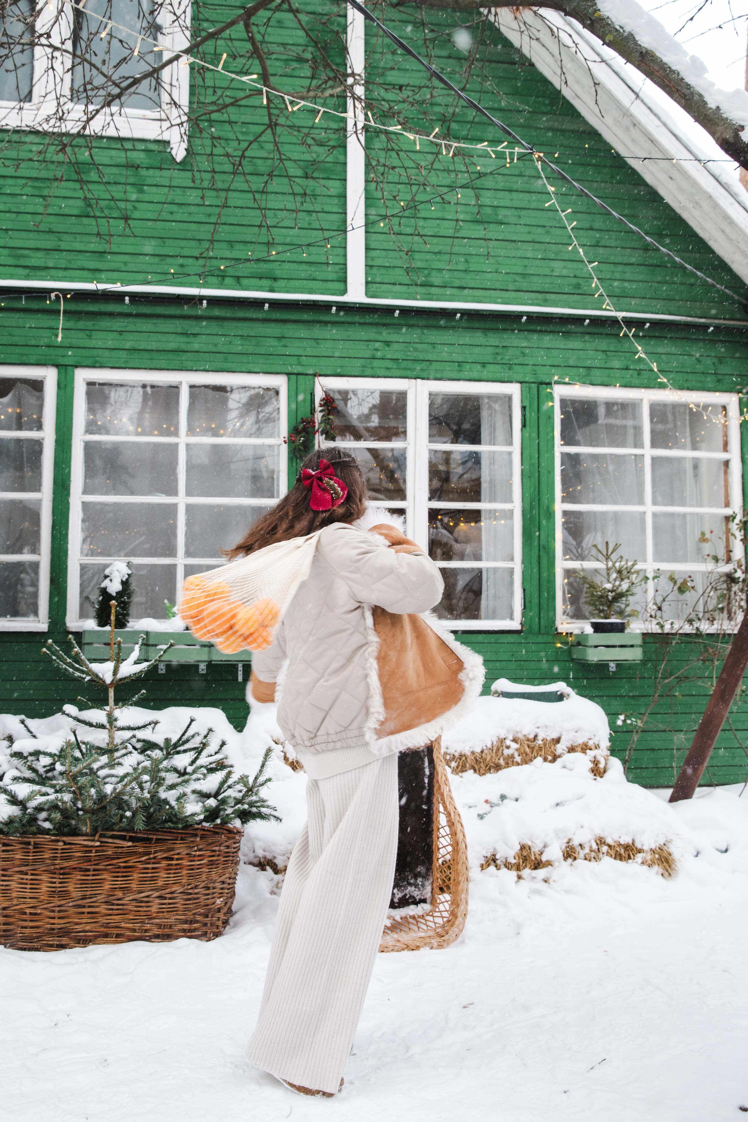 Зима на дачке. Женский и семейный фотограф в Туле Катя Вуколова