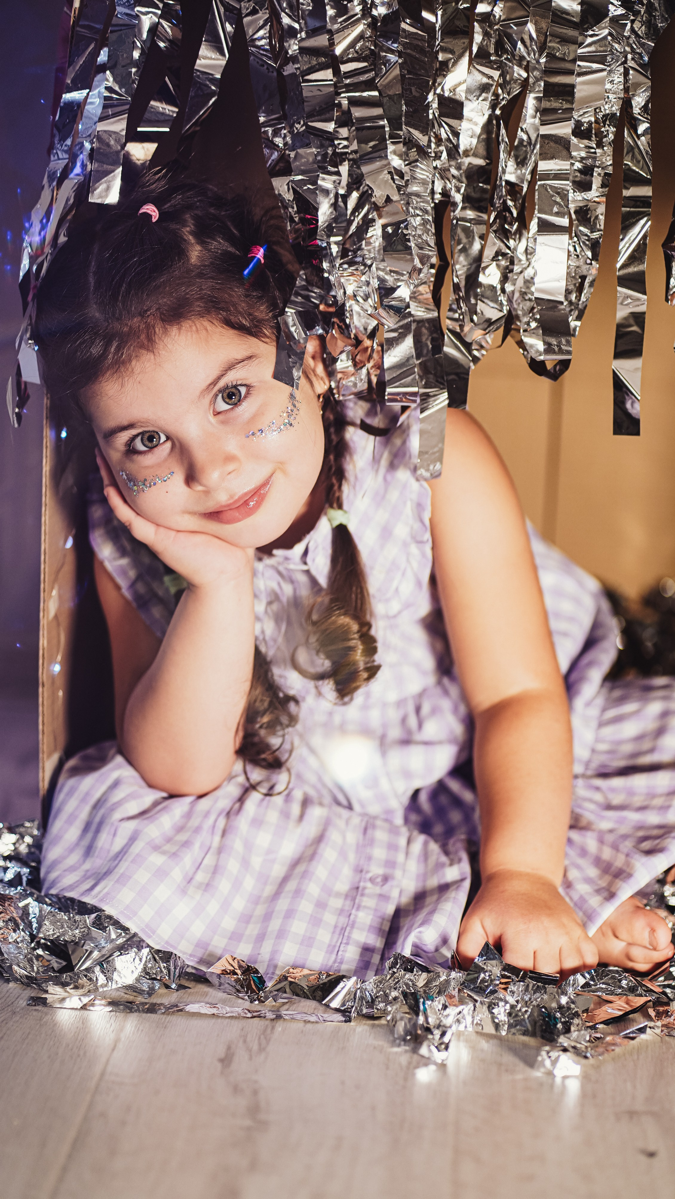 Аня и Даша новогодние. Семейный и детский фотограф в Москве (Тинао) Галкина Алевтина