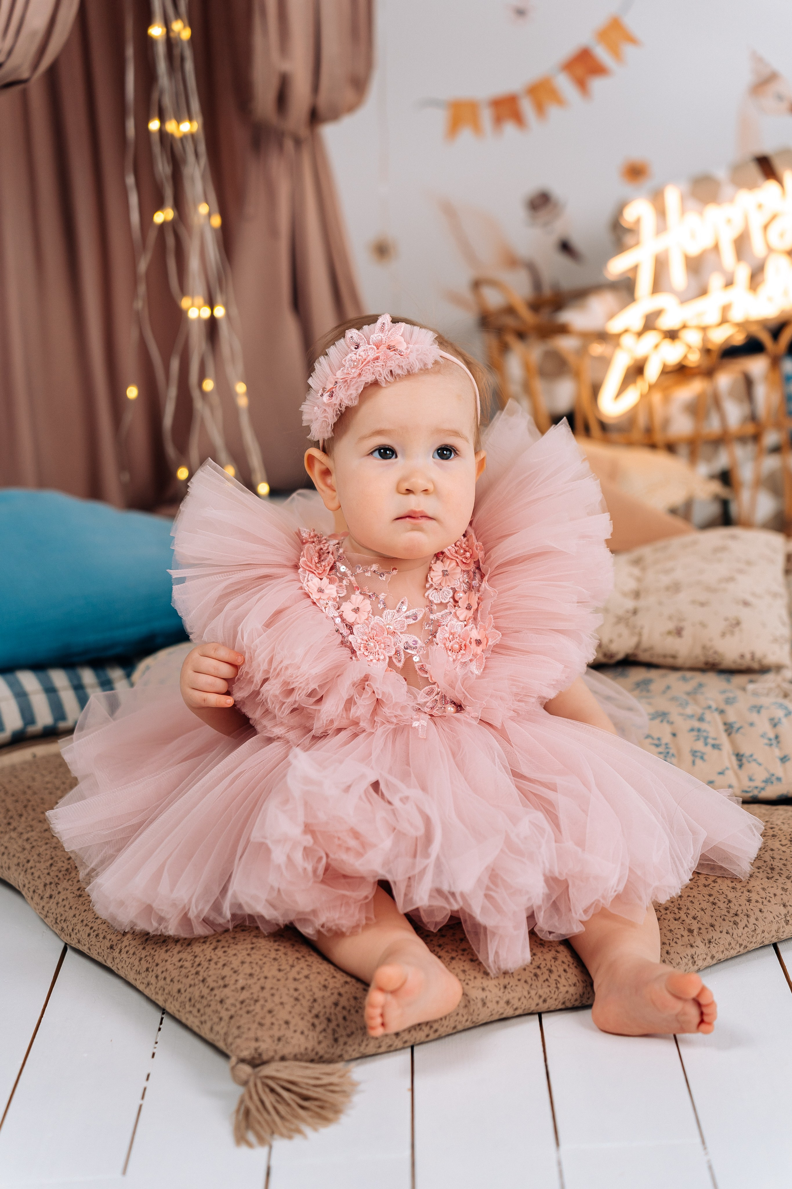 1 годик. «Лама» Детская фотостудия Уфа