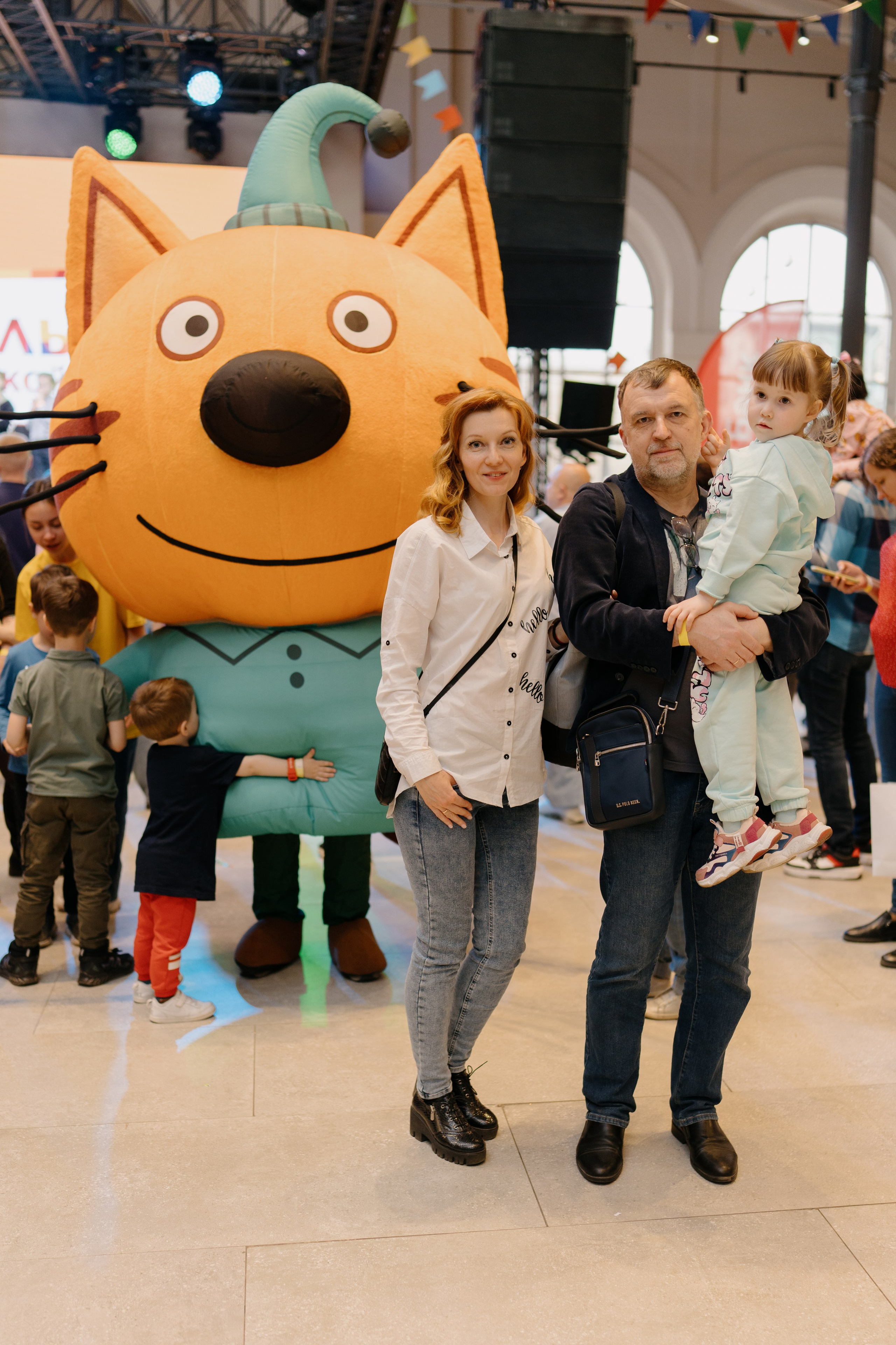 Три кота на «Каникулы с Комсомолкой» 04.05.24. Свадебный и семейный фотограф в Санкт-Петербурге Дмитрий Панин