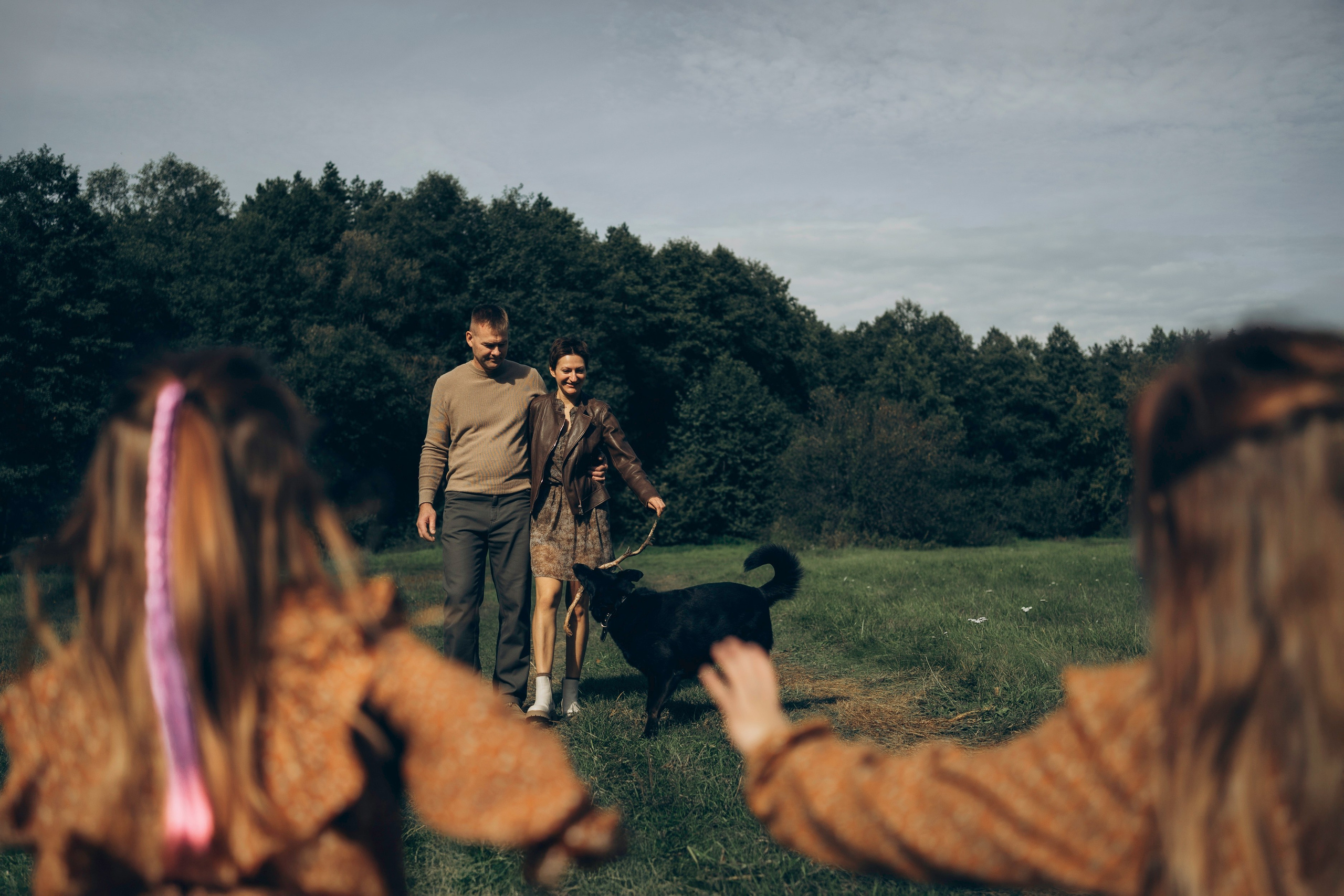 Семейная история на природе. Семейный фотограф в Калуге Ирина Алдохина