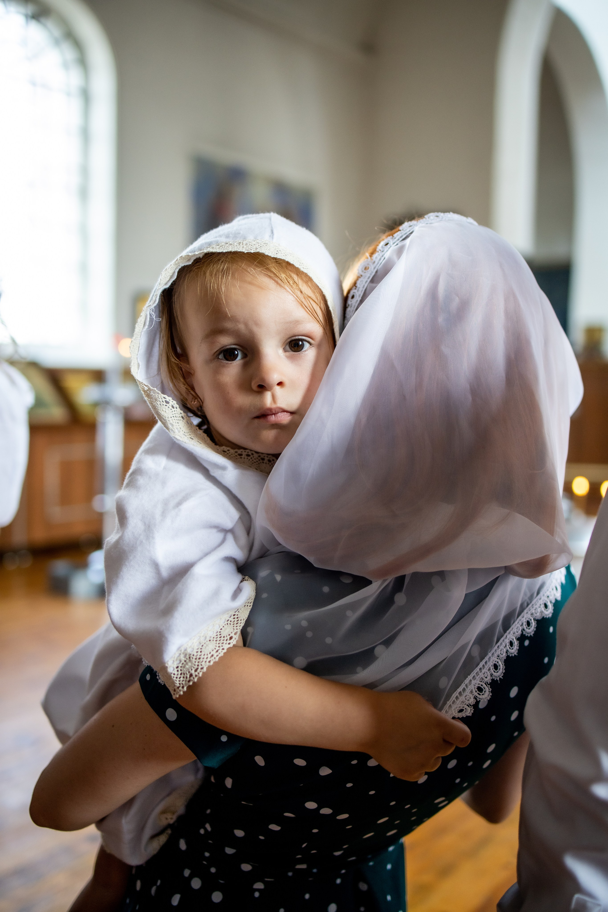 Таинство Крещения Евы, Арины и Дарьи. Фотограф Надежда Лукьянова