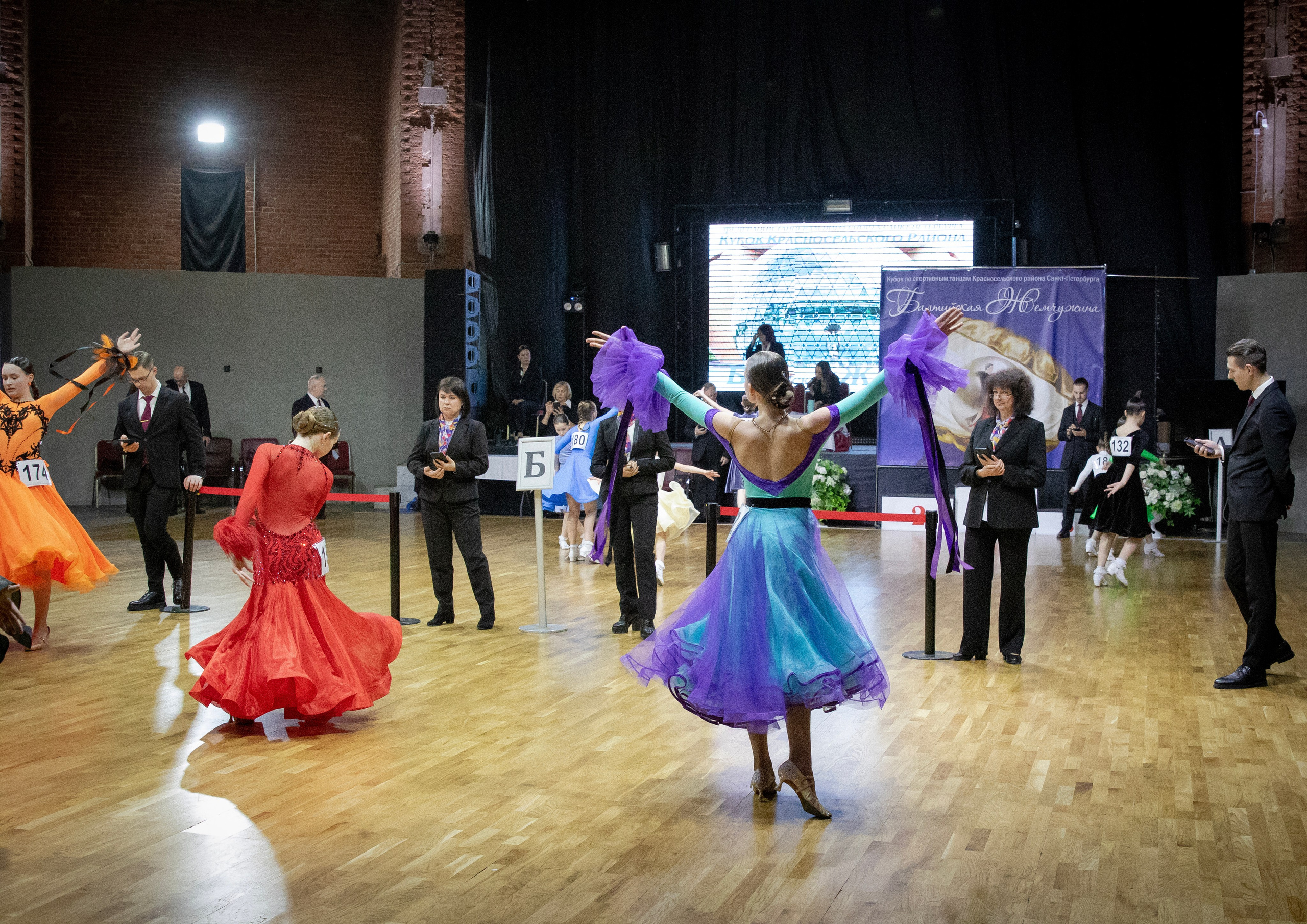 Бальные танцы, соревнования. Фотограф Анна Невская