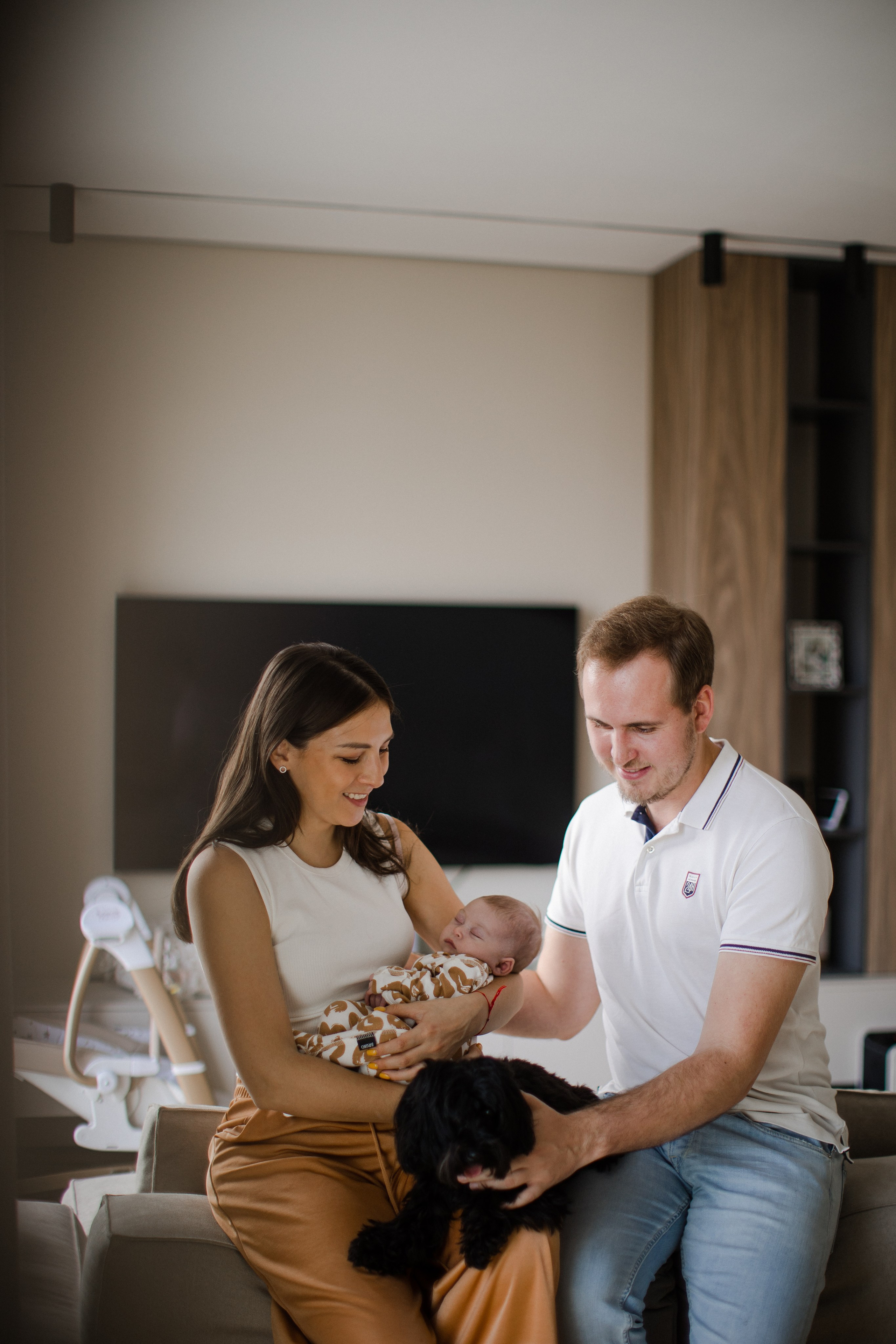 Диля с семьей. Семейный и детский фотограф в Москве Кузьмина Мария