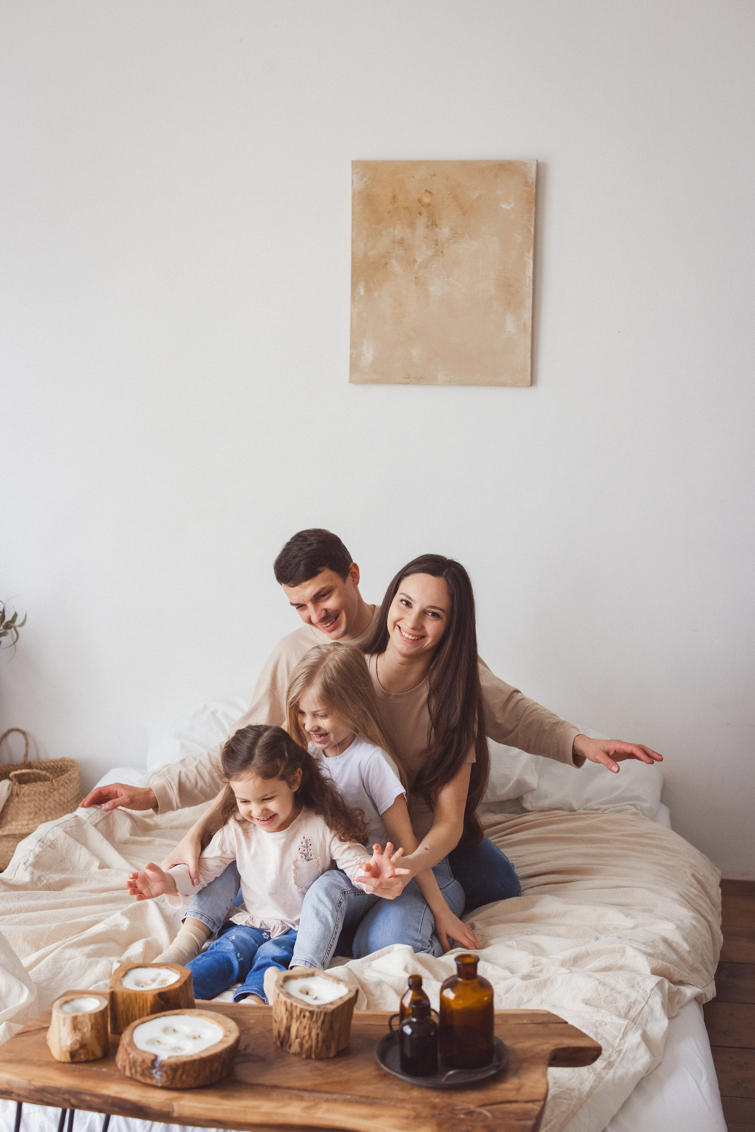 Семейная фотосессия в фотостудии «Mestone». Семейный и детский фотограф в Краснодаре Анна Трашкова