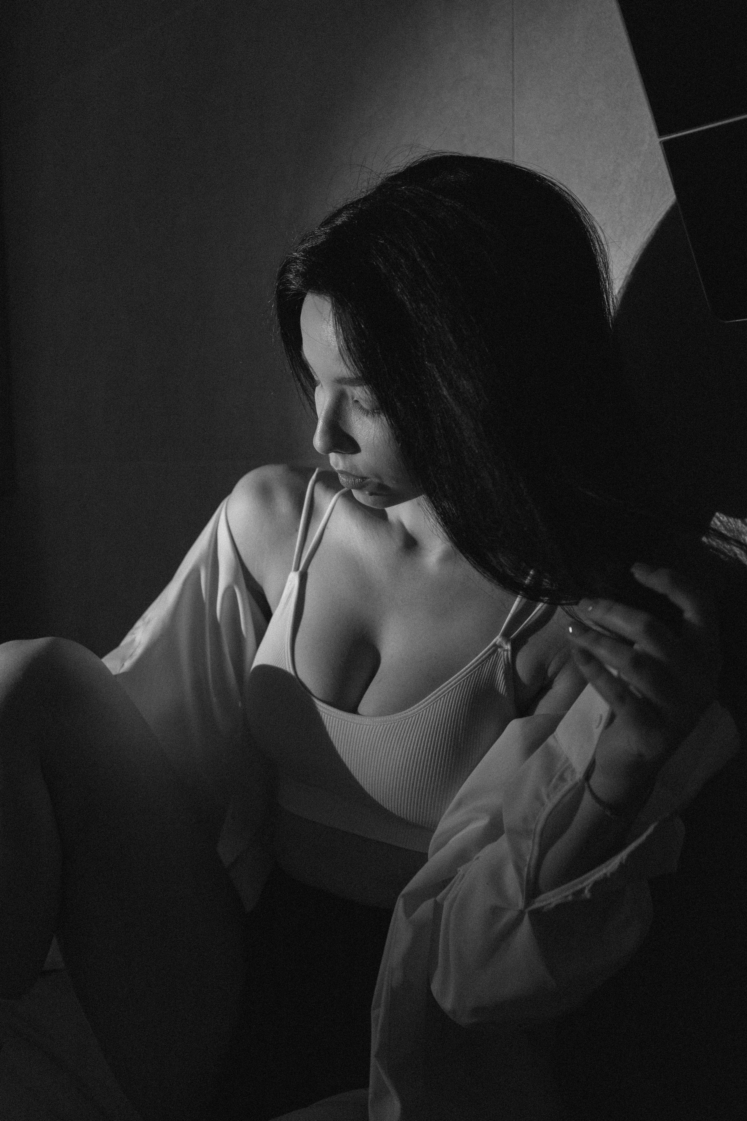 Лина в своей студии. Фотограф в Краснодаре Лагунов Владимир