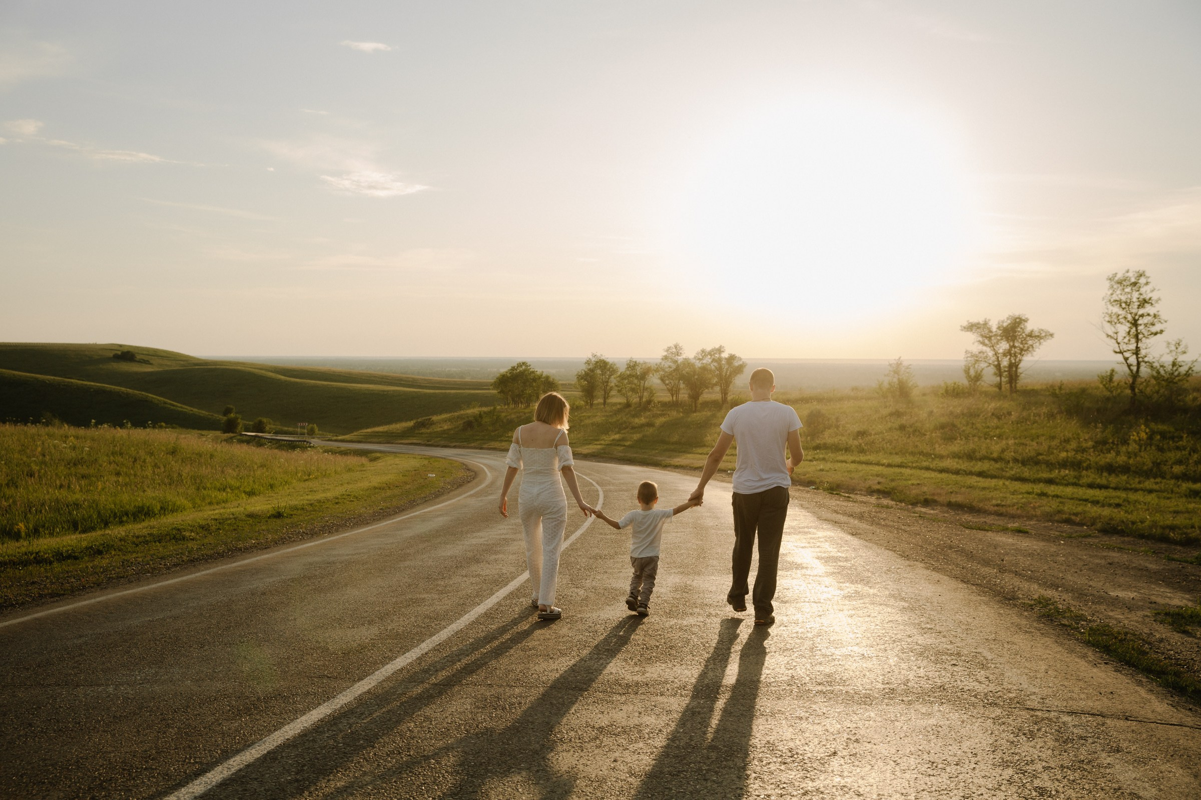 Виталя, Аня и Мирон. Фотограф Любовь Щербинина