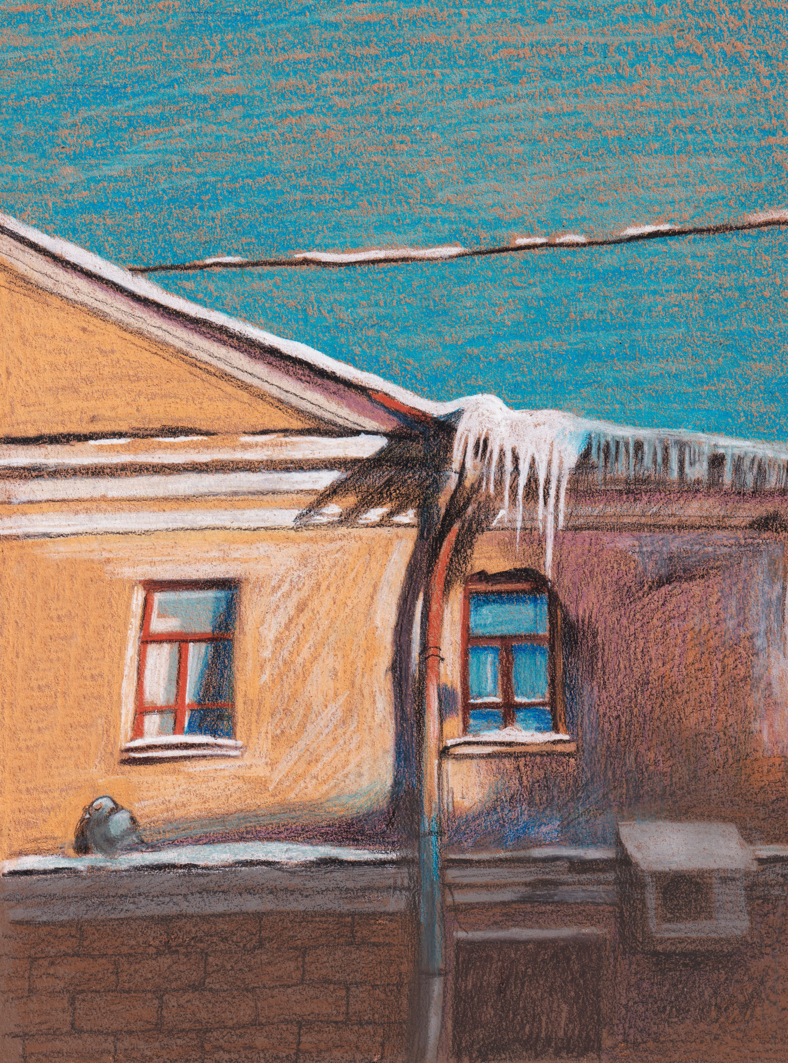 Домики. Художник Карина Милосердова