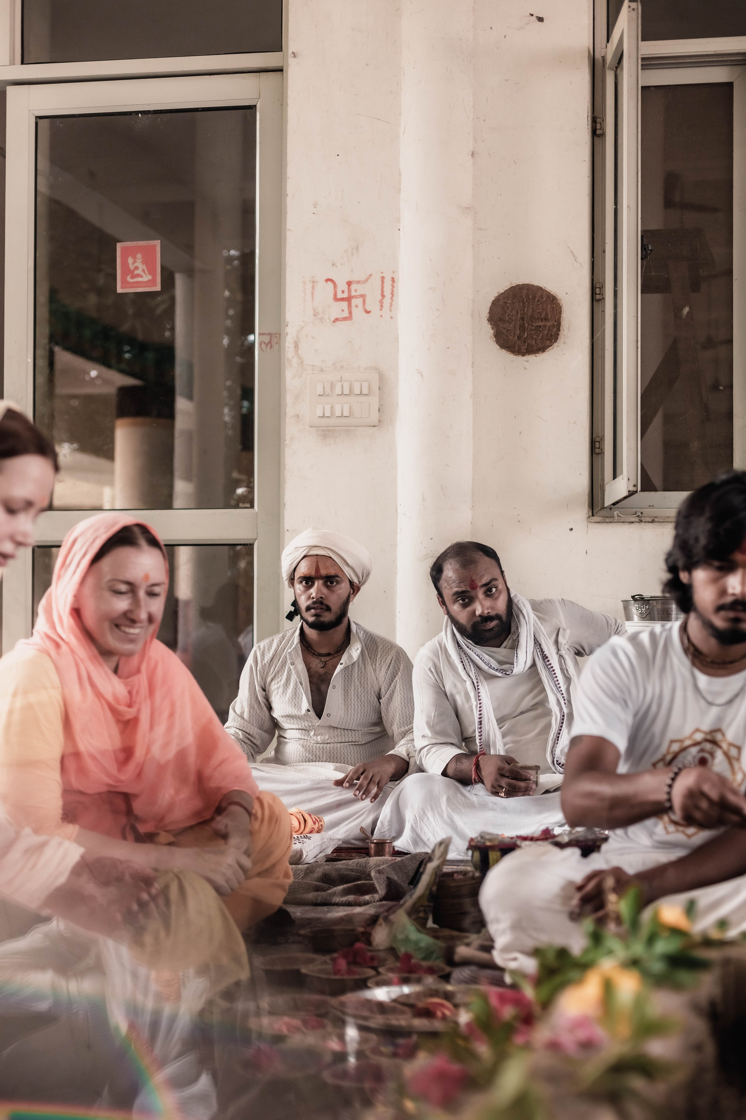 Pitri Paksha yagyas & poojas Devraha Baba ji ashram. Mariam Bagdasaryan