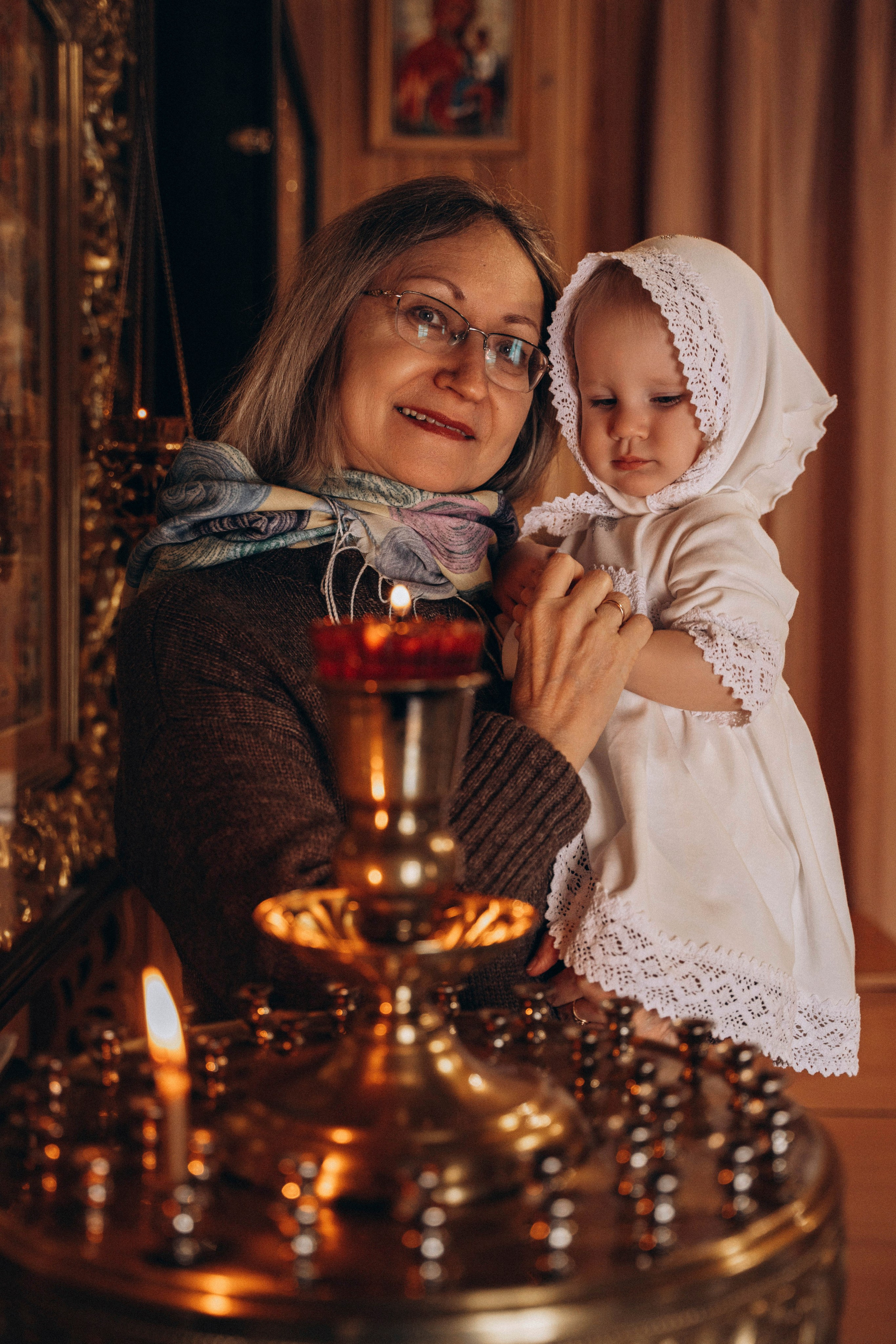 Таинство крещения. Фотограф Голенева Анастасия