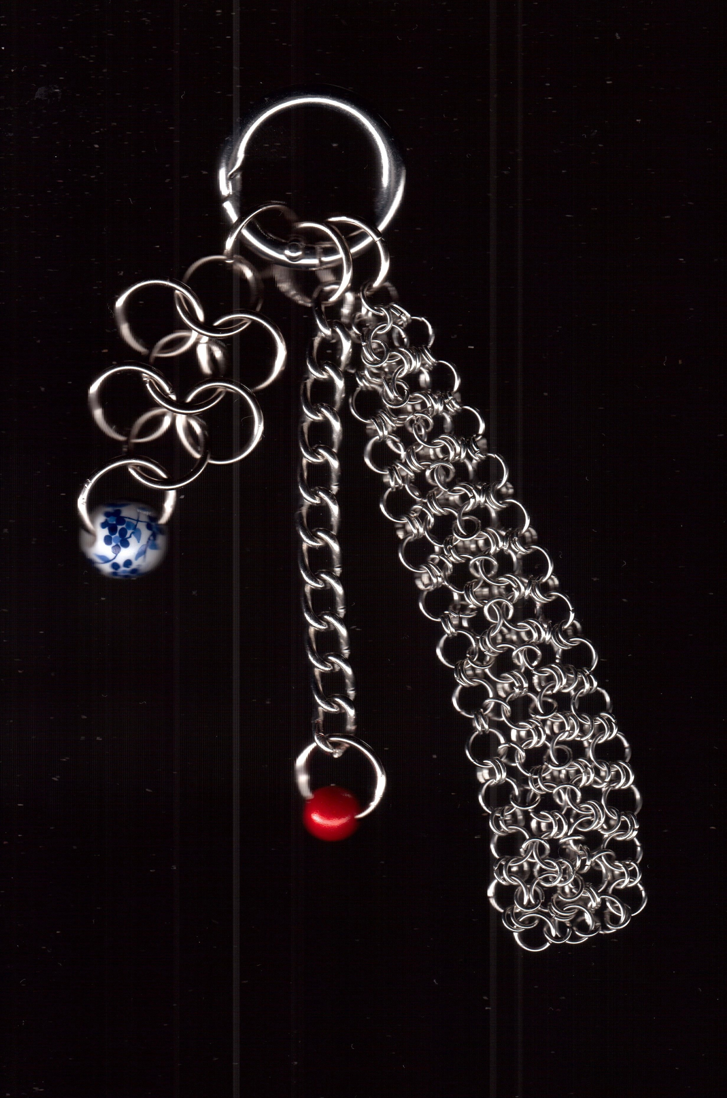 Обвесы на сумку из кольчуги. Украшения из кольчуги в Москве Соня Спросонья