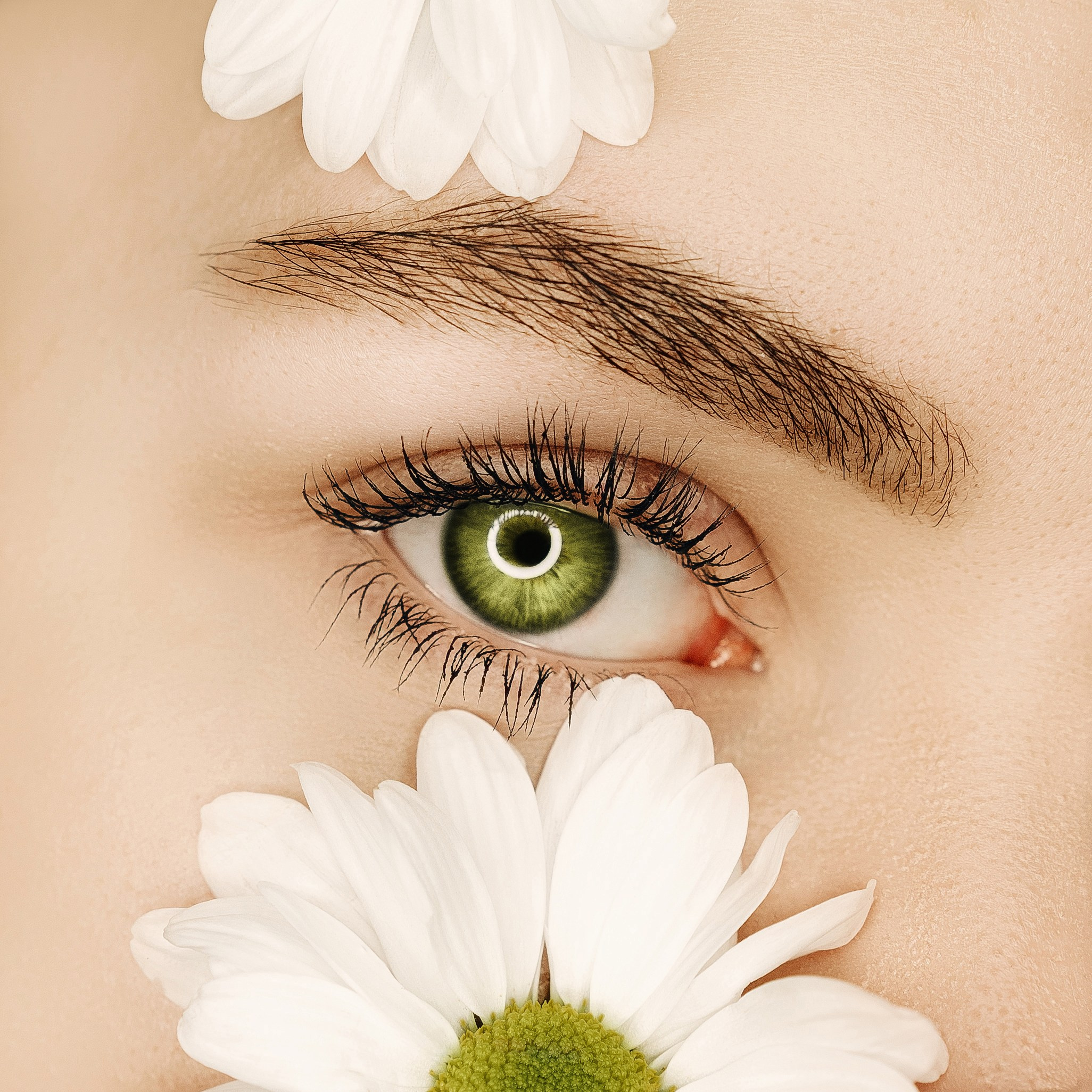 Контент-съёмка для мастера бровиста в Воронеже.