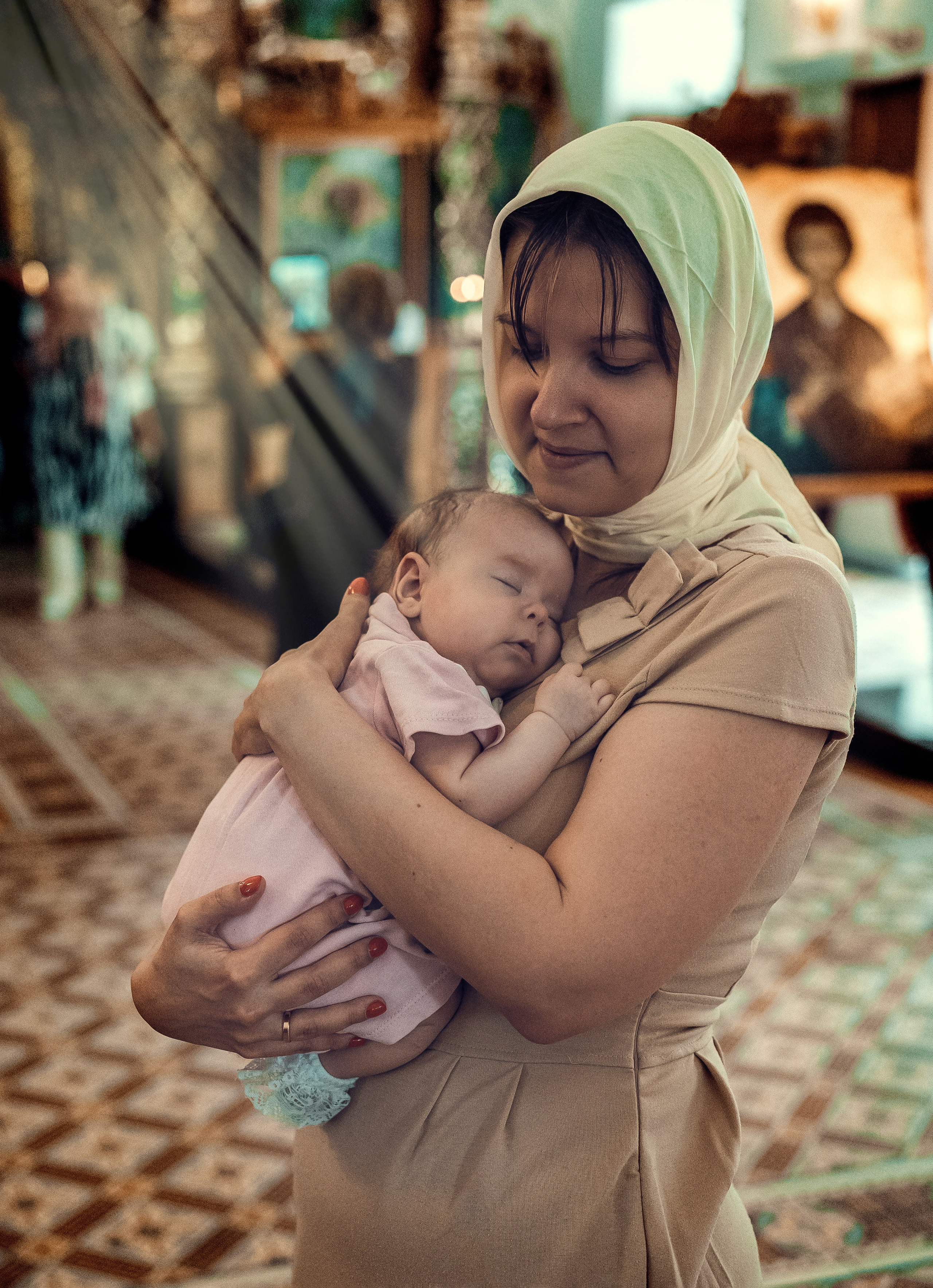 ТАИНСТВО КРЕЩЕНИЯ. Фотограф новорожденных в Нижнем Новгороде Сергеева Оксана
