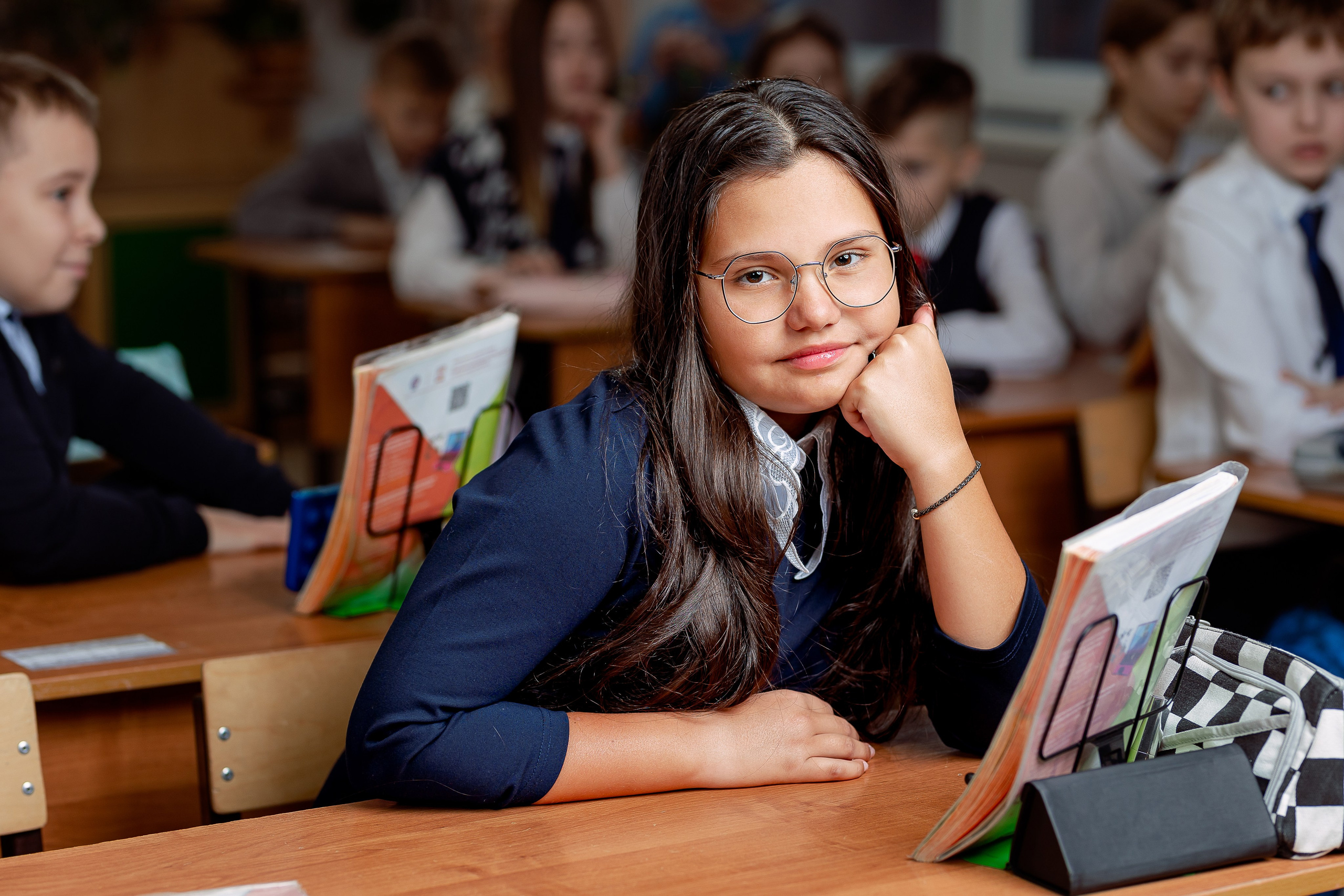 Портреты 4 классы. Семейный и детский фотограф Комина Елена, Власиха, Одинцово