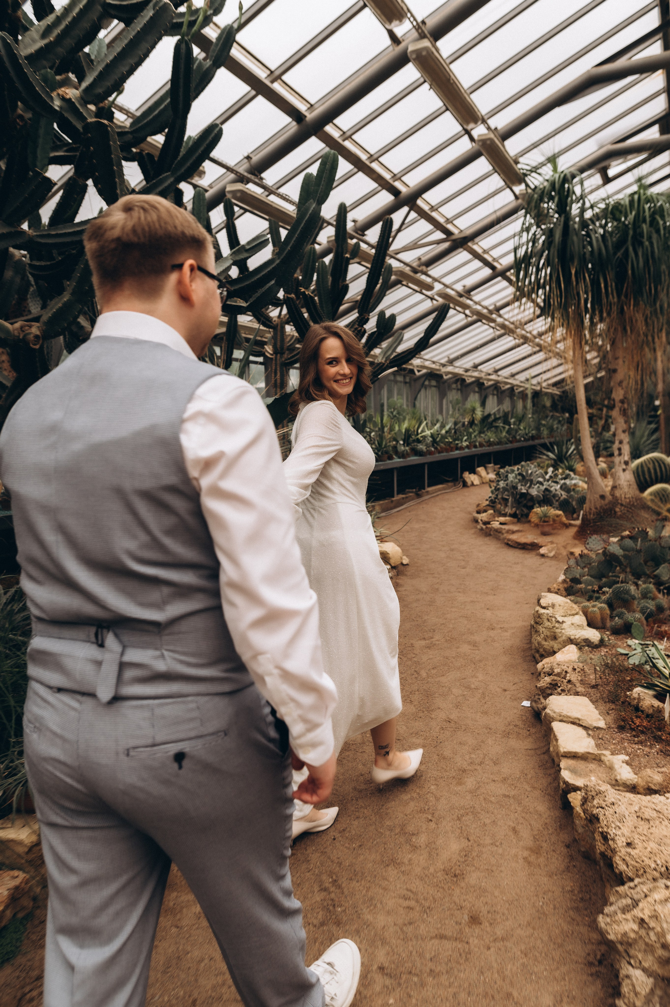 Загс+Оранжерея (камерная свадьба). Фотограф ПИТЕР СПБ Надежда Баранова