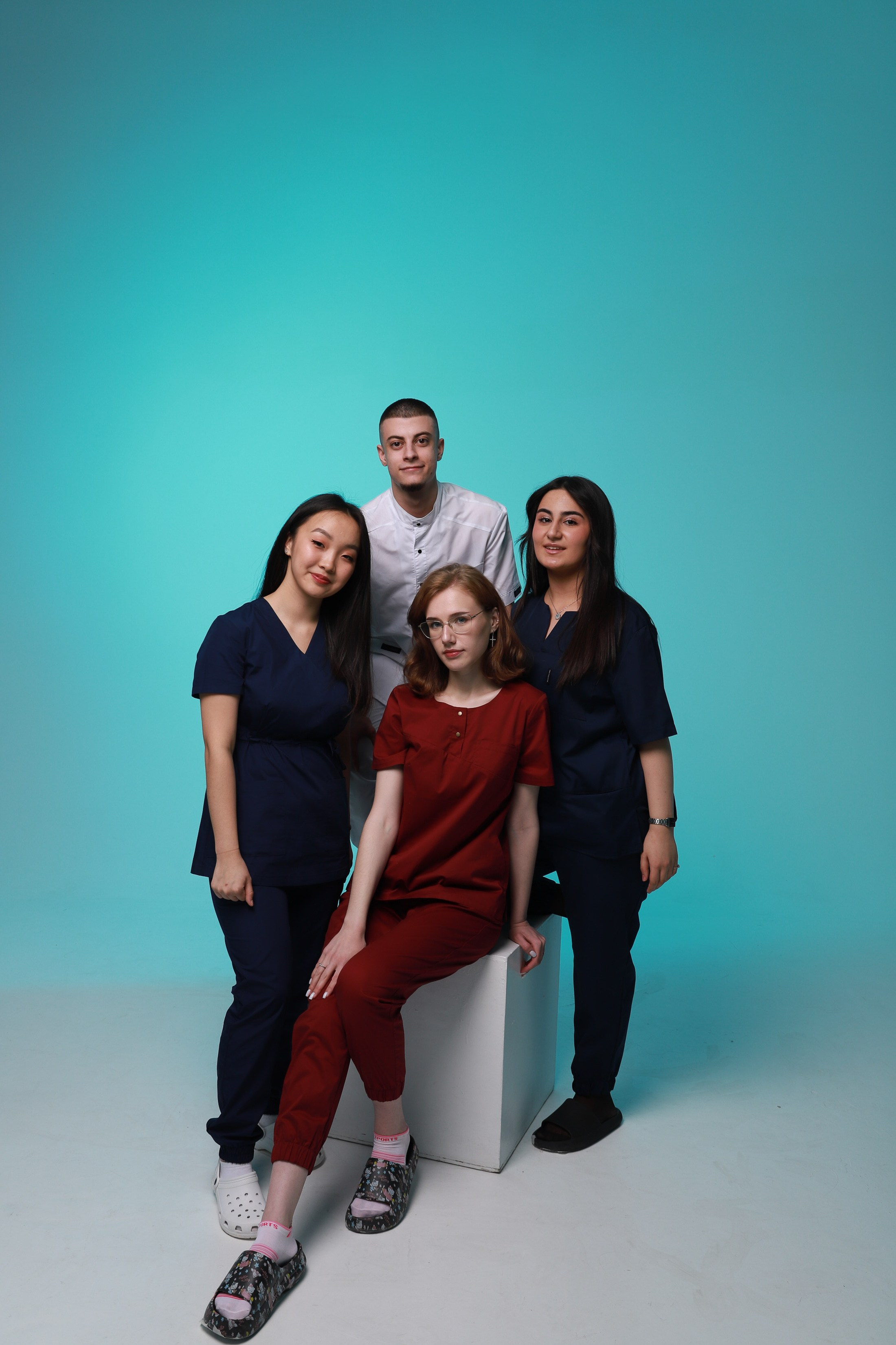 Выпускники-врачи. Фотограф Юлия Мальцева