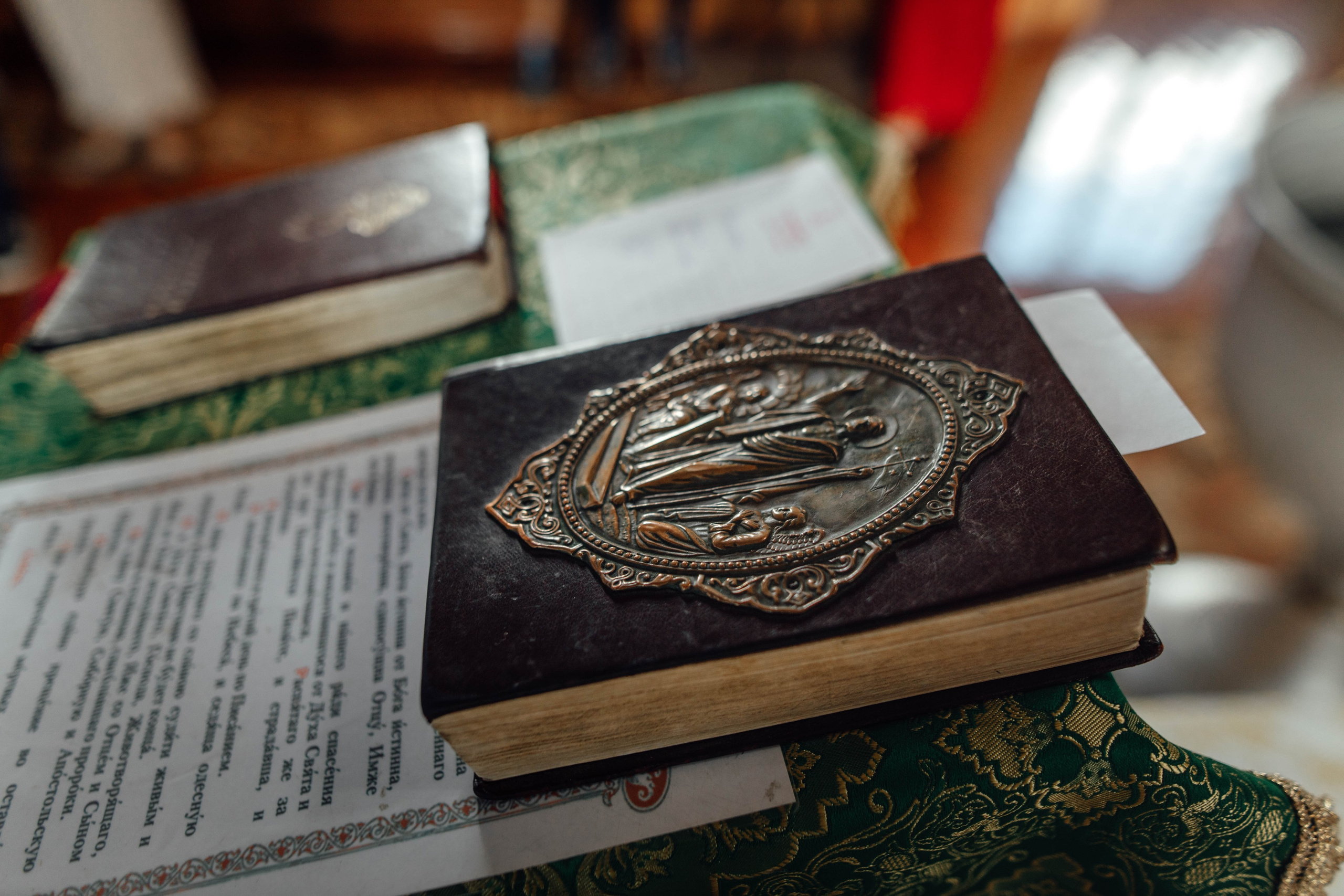 Крещение Тимофея, д. Киевец, храм Святой Троицы, август 2025