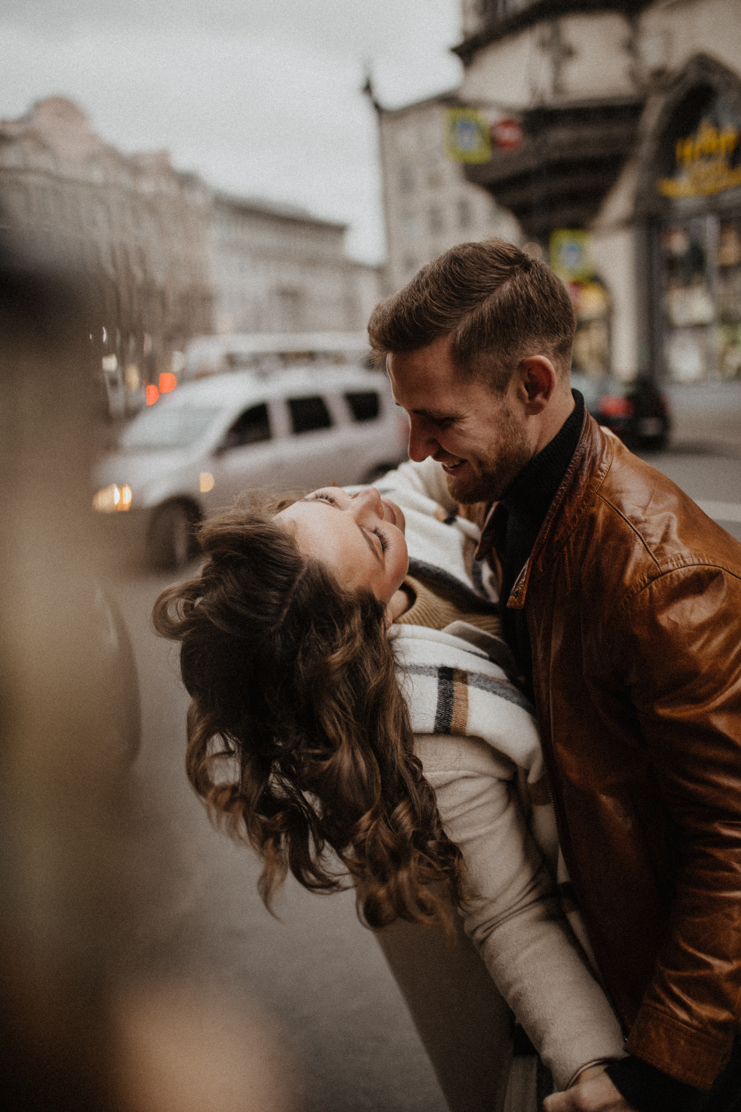 Настя и Сережа | Фантастический закат на крыше. Свадебный фотограф в Санкт-Петербурге Анастасия Селиванова