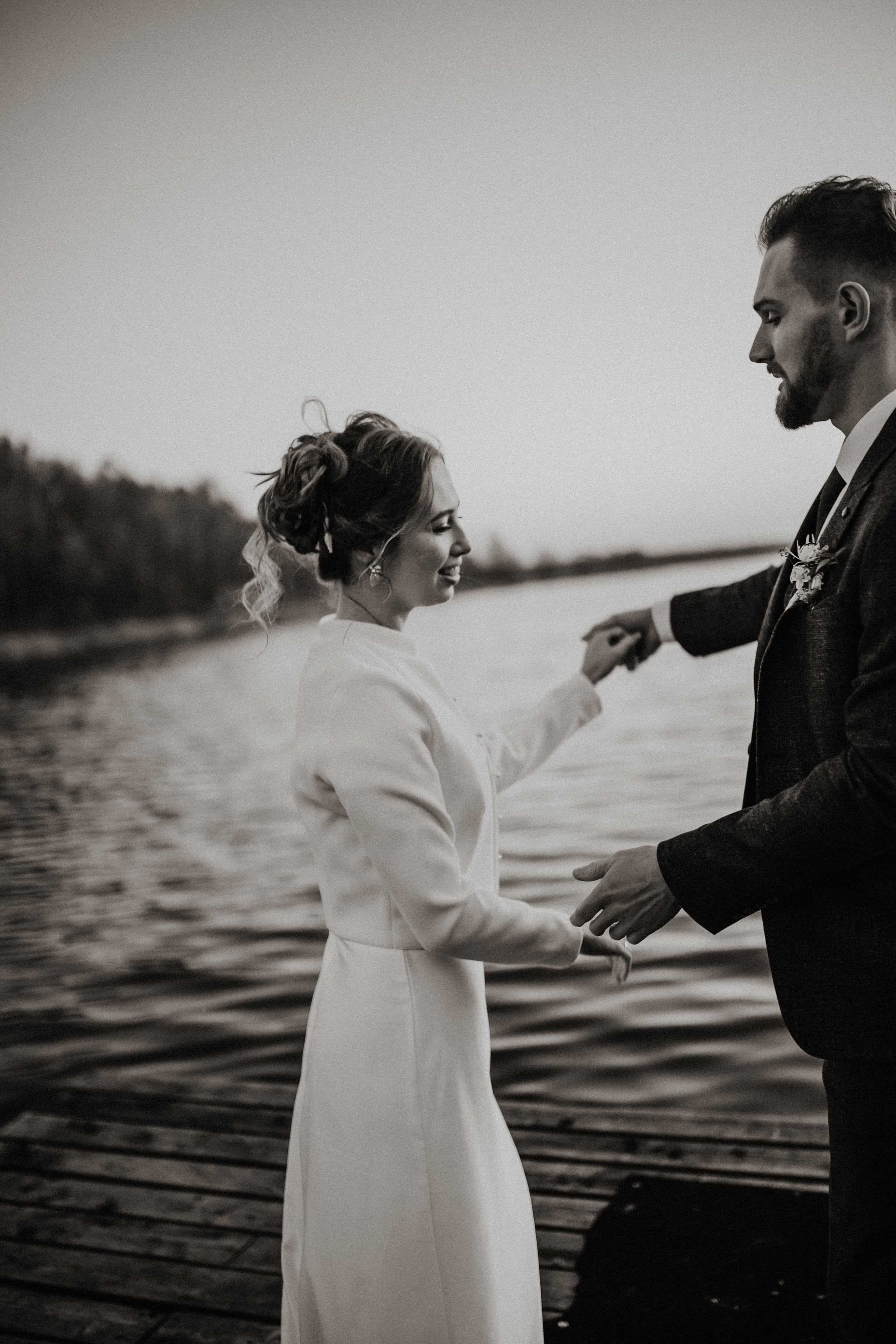 Костя и Любовь | Большая свадьба на пристани | Москва. Свадебный фотограф в Санкт-Петербурге Анастасия Селиванова