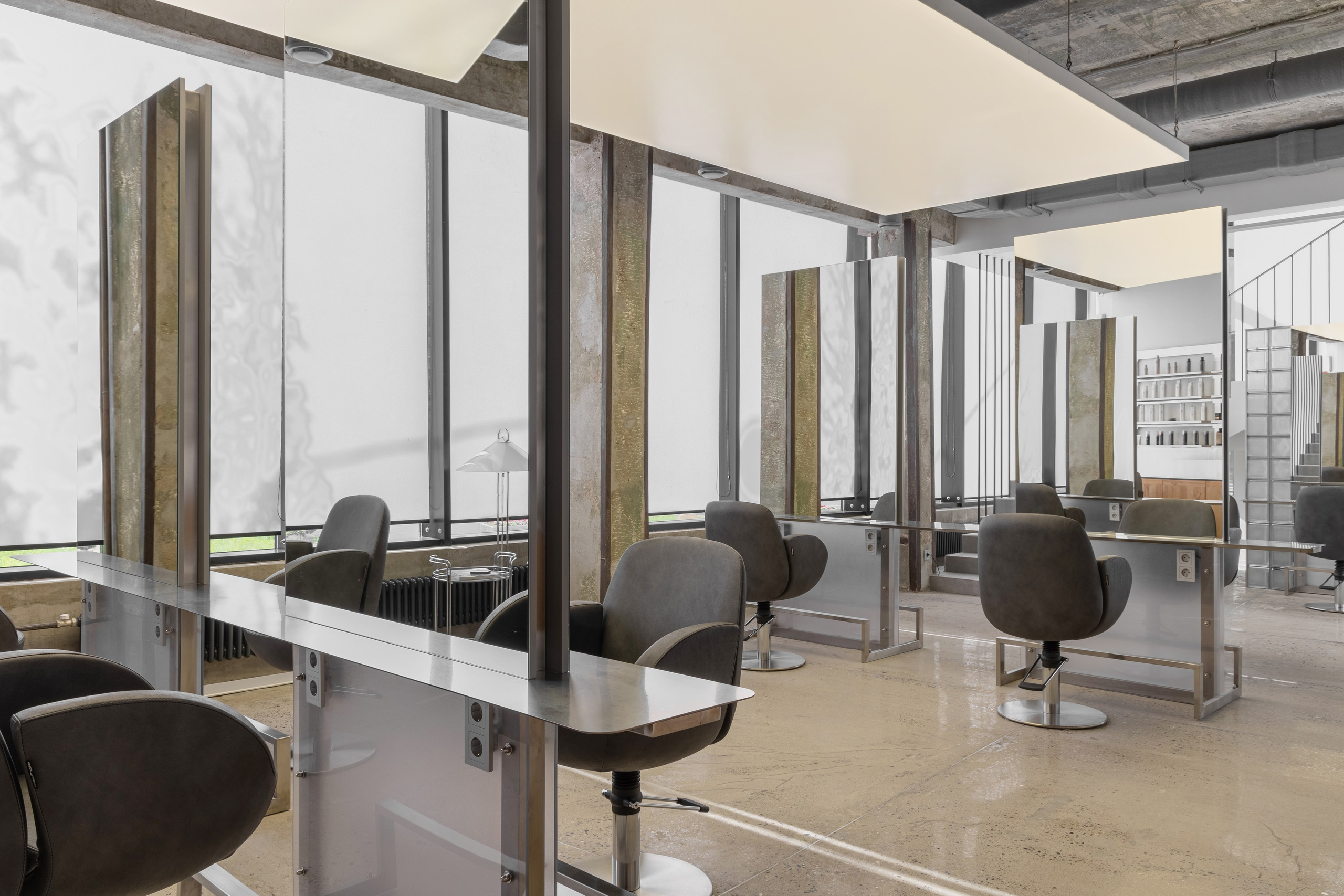 Парикмахерская Культура в Москве. Интерьерный фотограф в Нижнем Новгороде и Москве Владимир Гудков