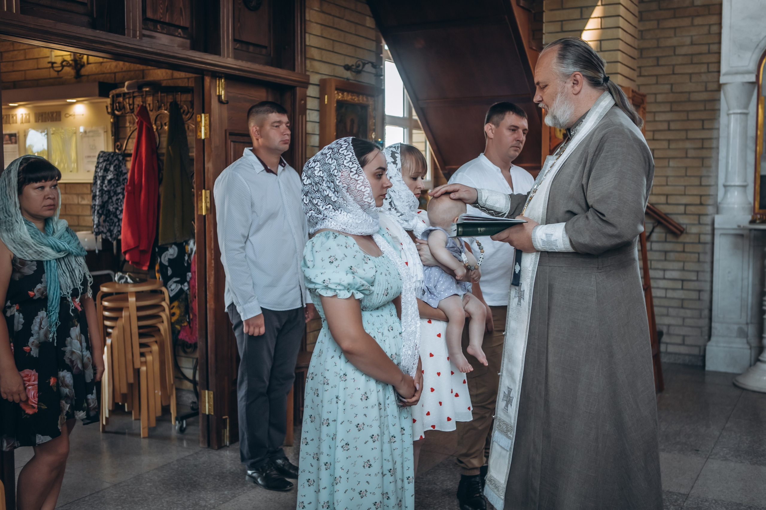 Таинство крещения Милании. Photographer EKATERINA RUSKIKH