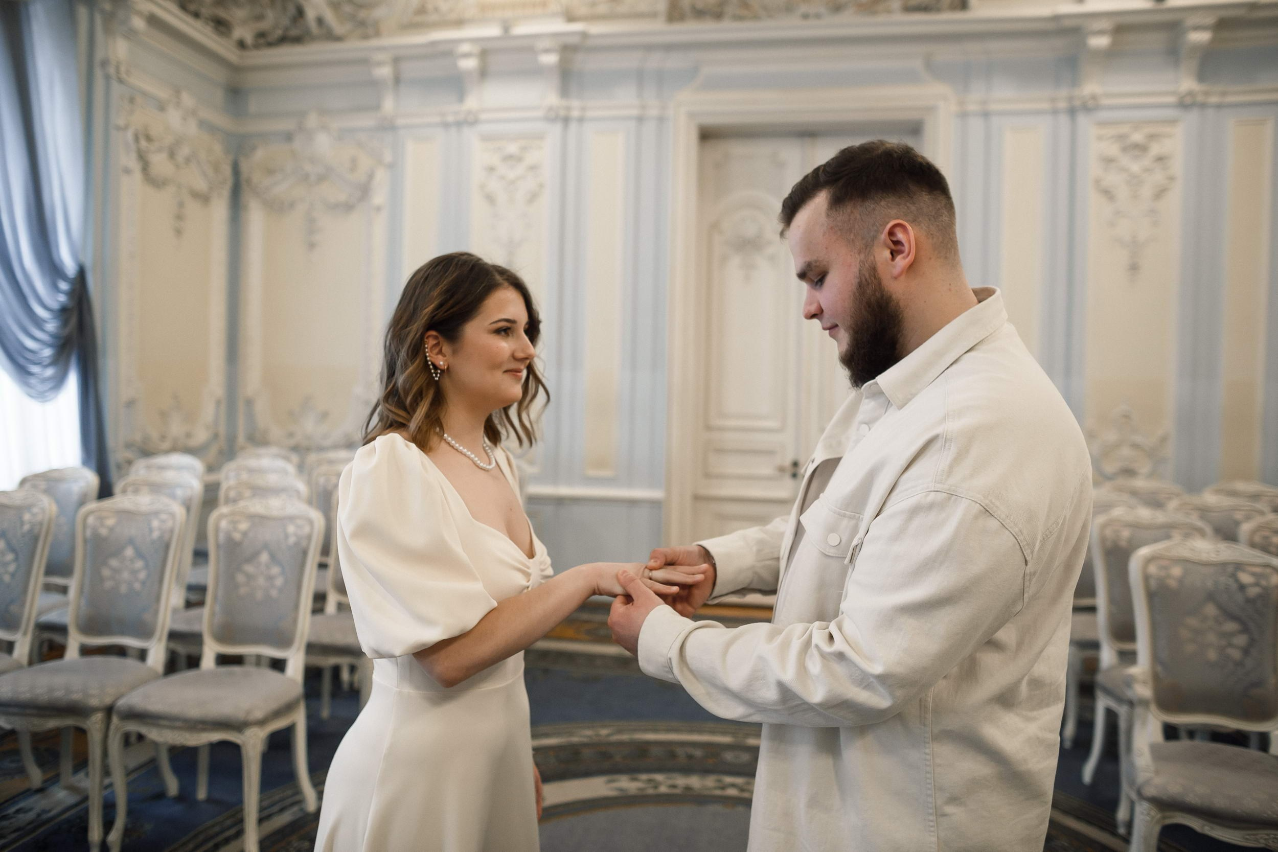 Свадьба дворец бракосочетания 2. Свадебный фотограф Игорь Брундасов 8PHOTO на свадьбу венчание загс СПб