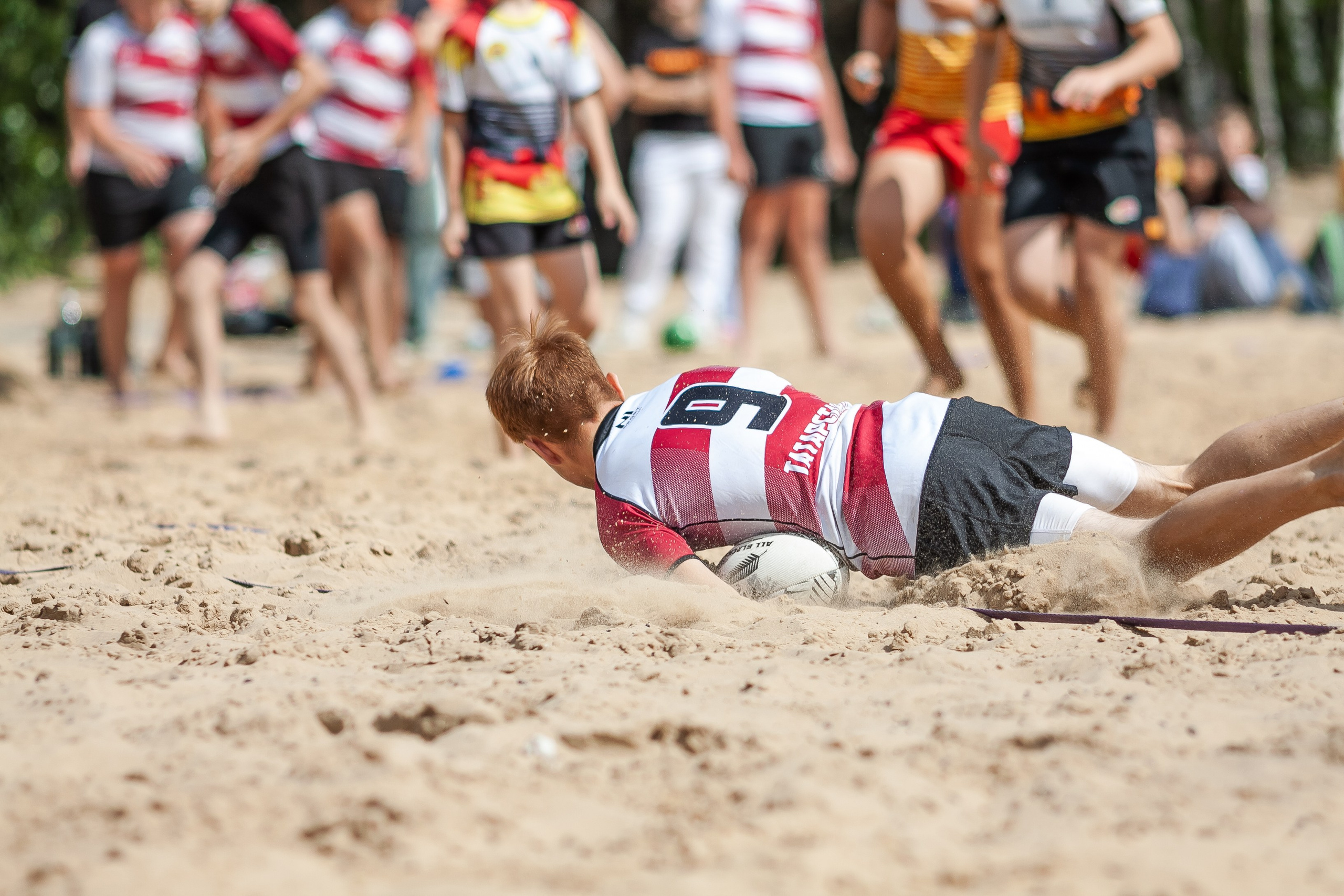 «Кубок «Молота» по пляжному Регби. Фотография