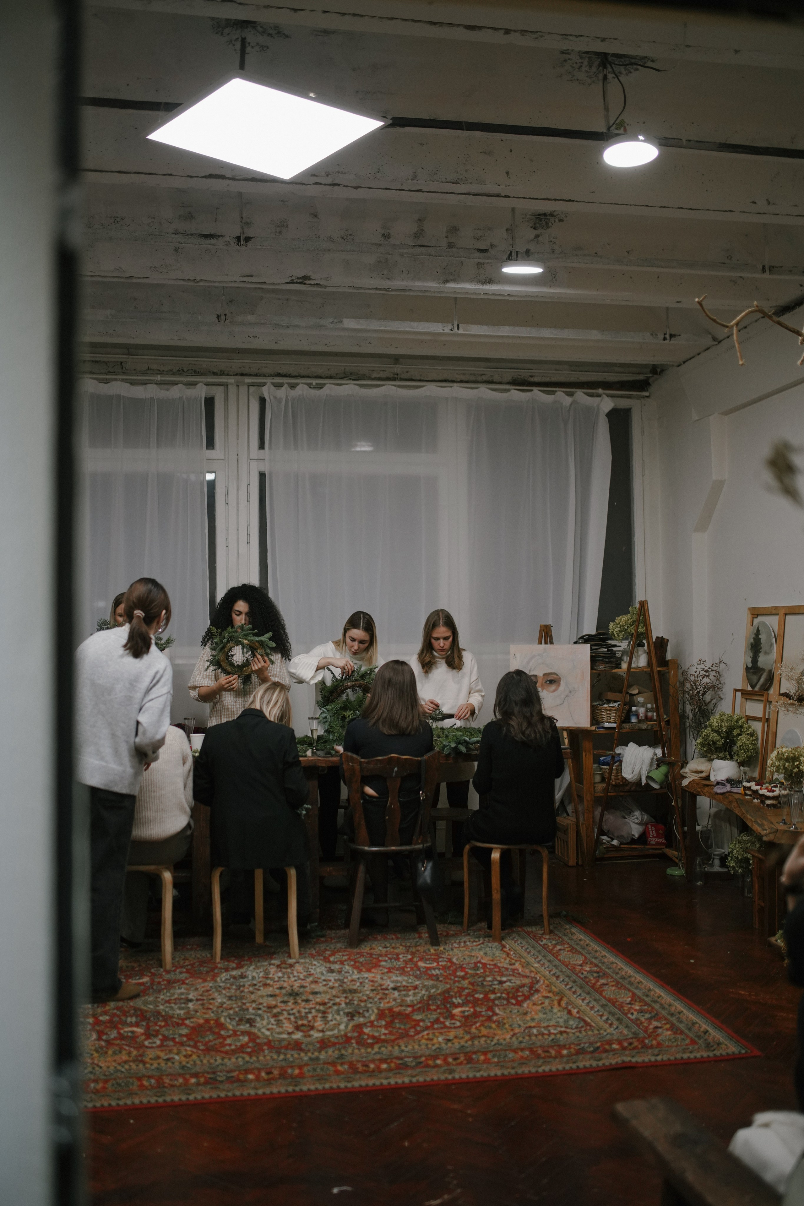 Новогодний мастер-класс. Свадебный фотограф Москва, Санкт-Петербург