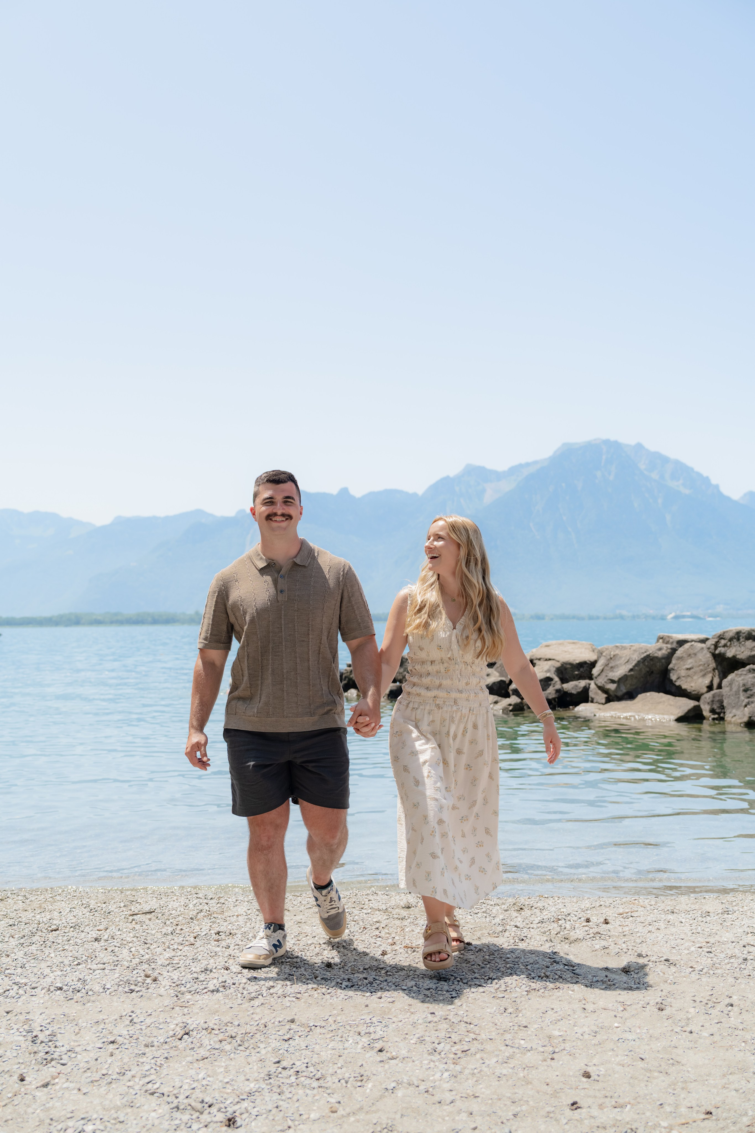 Brooklyn & Dakota | Proposal Montreux. Профессиональный свадебный фотограф в Женеве и Швейцарии | Таня Вовчецкая